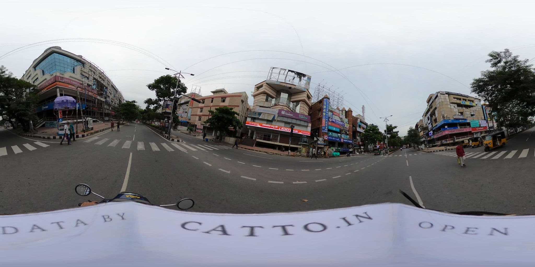 Street view near Ginger Vizag, Rasapūdipalem — © Catto (CC BY-SA · Mapillary)