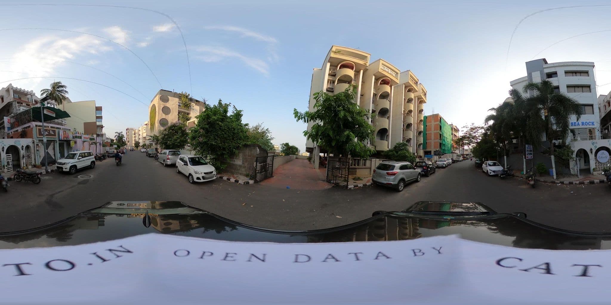 Street view near Treebo Sea Rock, Rasapūdipalem — © Catto (CC BY-SA · Mapillary)