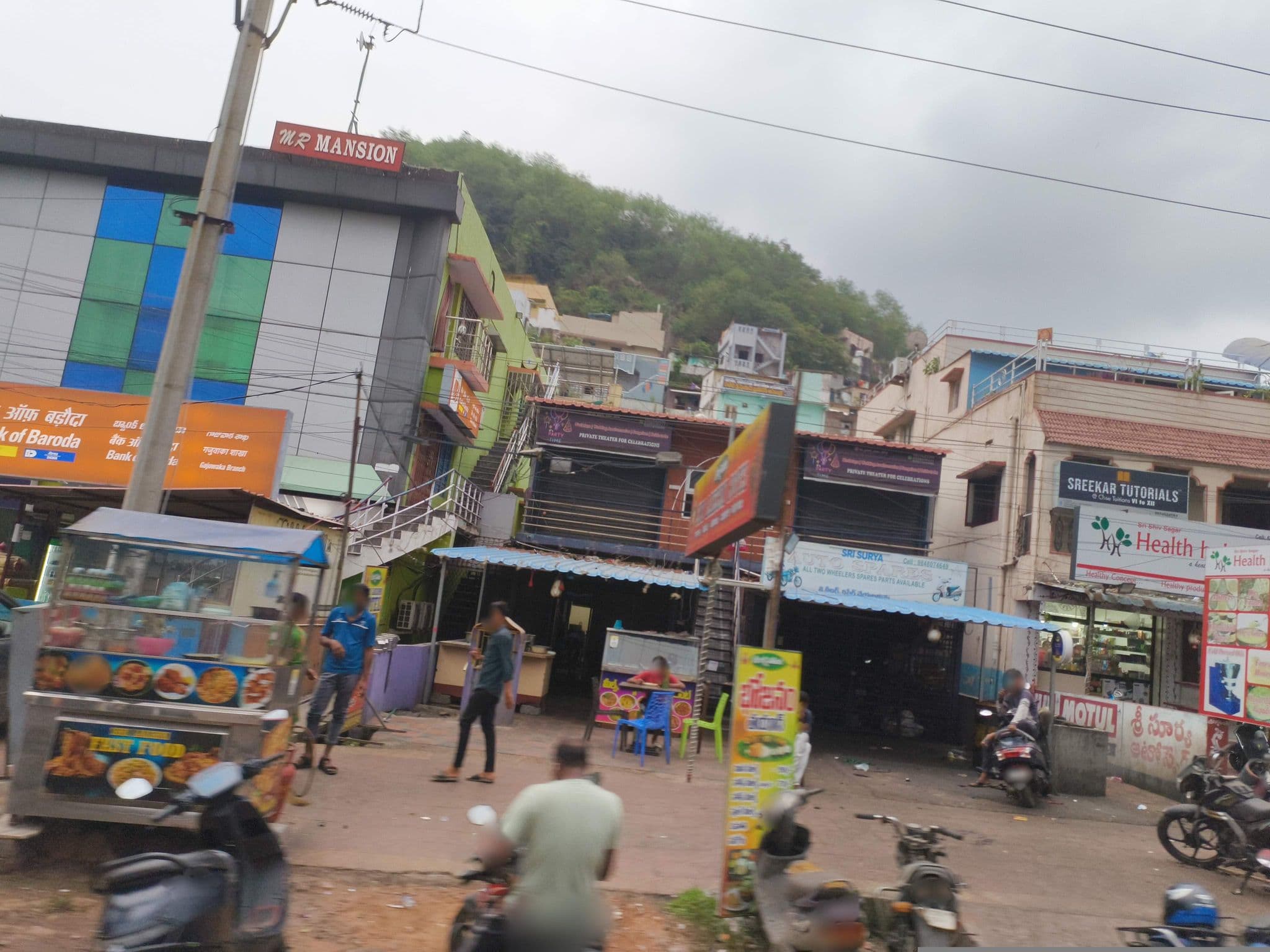 Street view near Talasila Continental Hotel, Gajuwaka — © ph4ni (CC BY-SA · Mapillary)