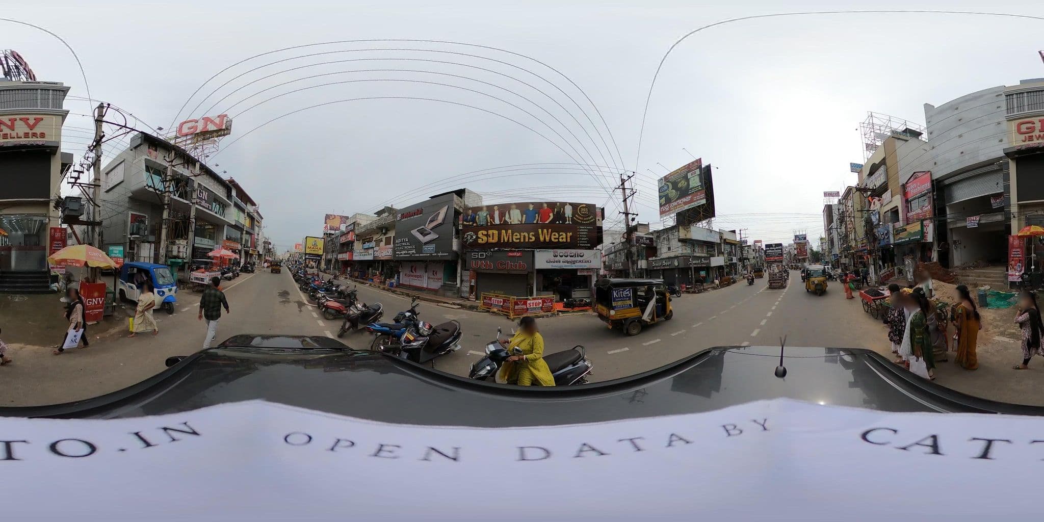 Street view near Hotel Nagavali, Srikakulam — © Catto (CC BY-SA · Mapillary)