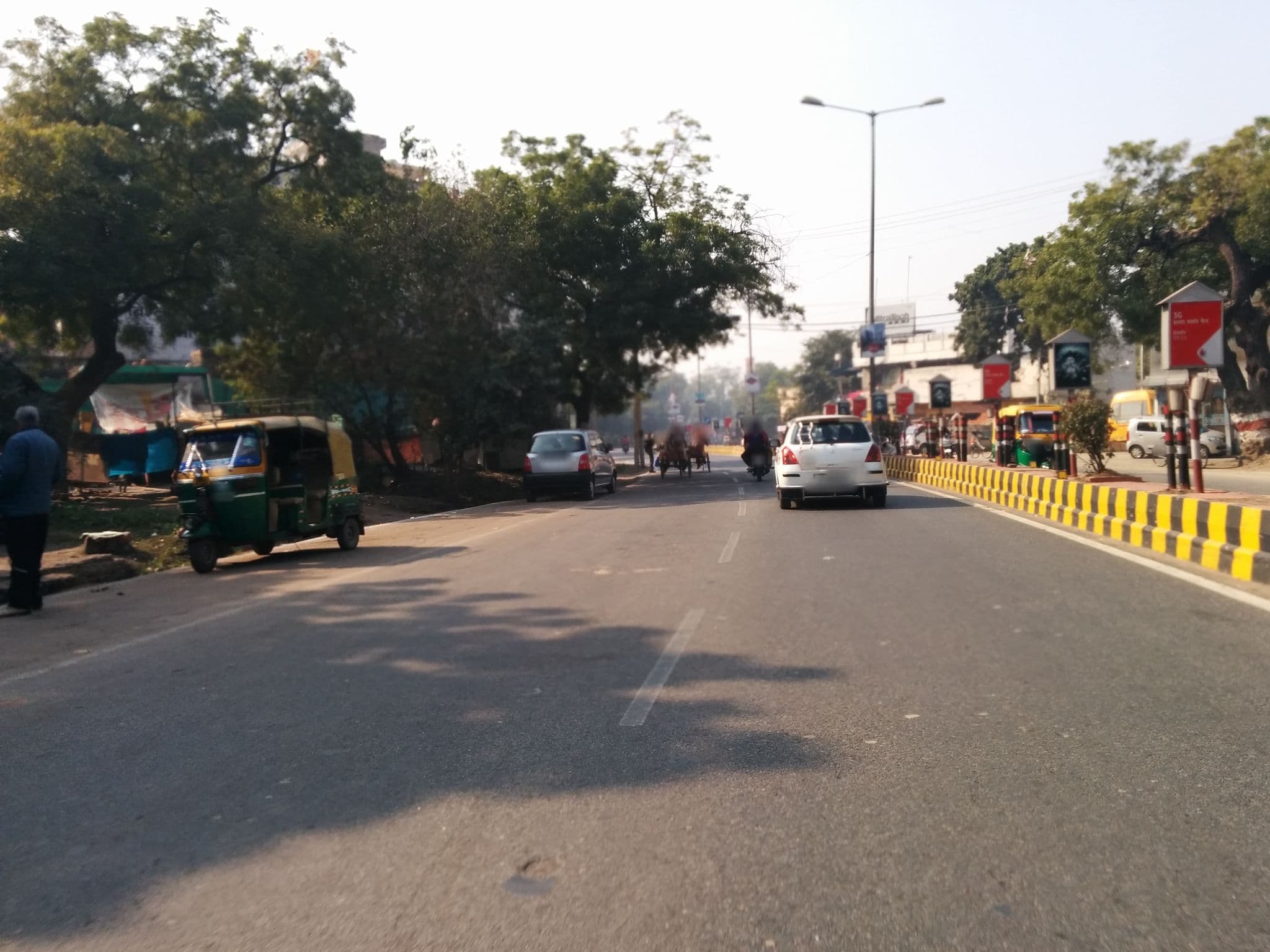Street view near Swarajya Palace Hotel, Agra — © sashazykov (CC BY-SA · Mapillary)