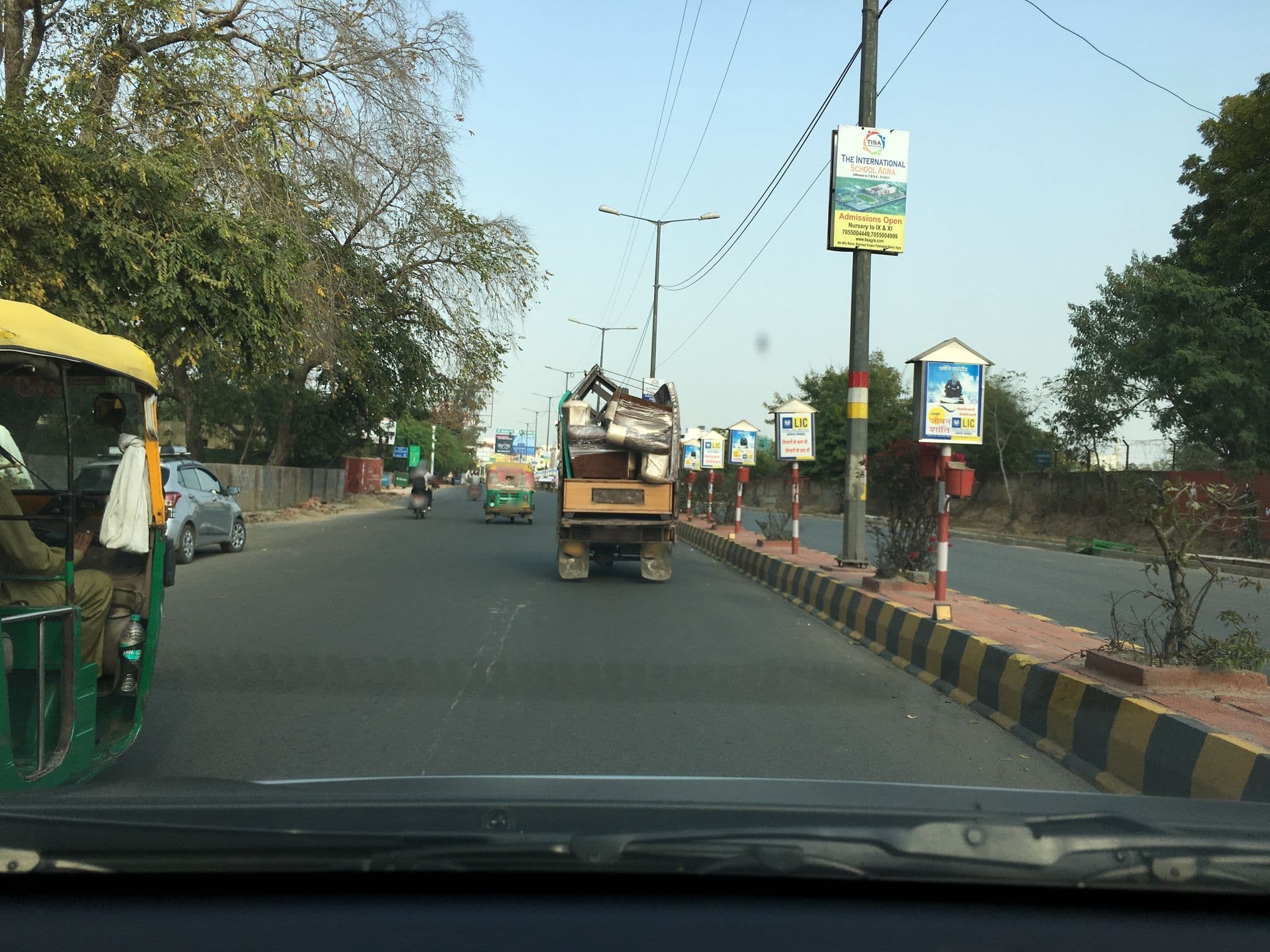 Street view near Grand Casa, Agra — © gaurav84 (CC BY-SA · Mapillary)