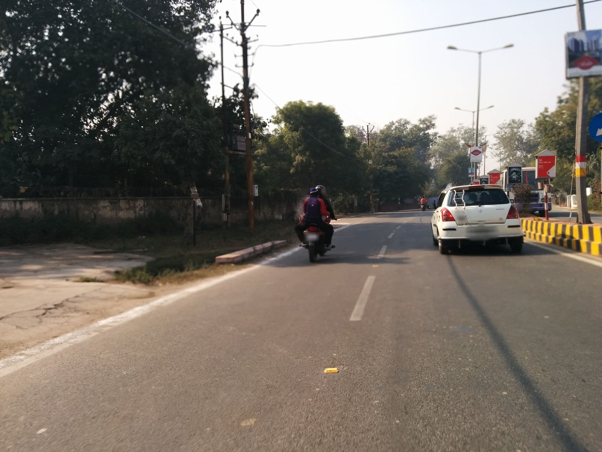 Street view near Hotel Regency, Agra — © sashazykov (CC BY-SA · Mapillary)