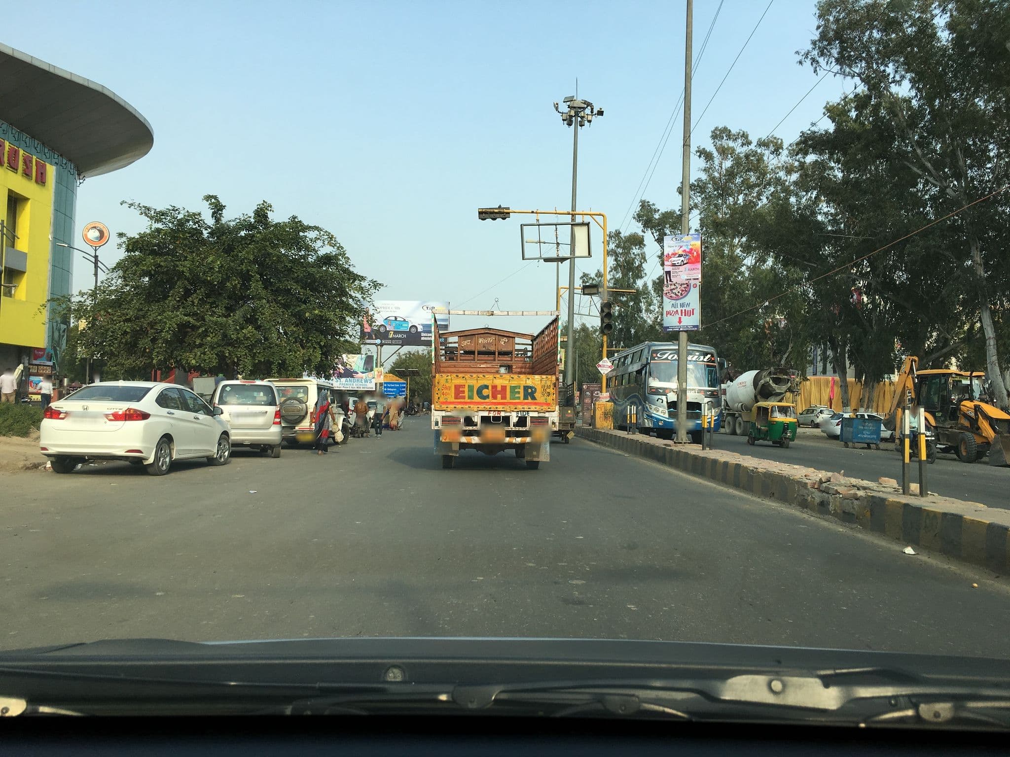 Street view near Crystal Inn, Agra — © gaurav84 (CC BY-SA · Mapillary)