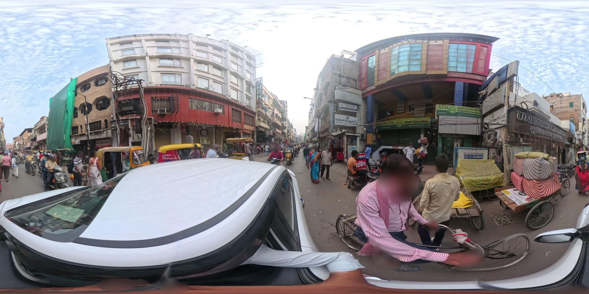 Street view near OYO 3519 Hotel Garden Inn, Varanasi — © skysign (CC BY-SA · Mapillary)