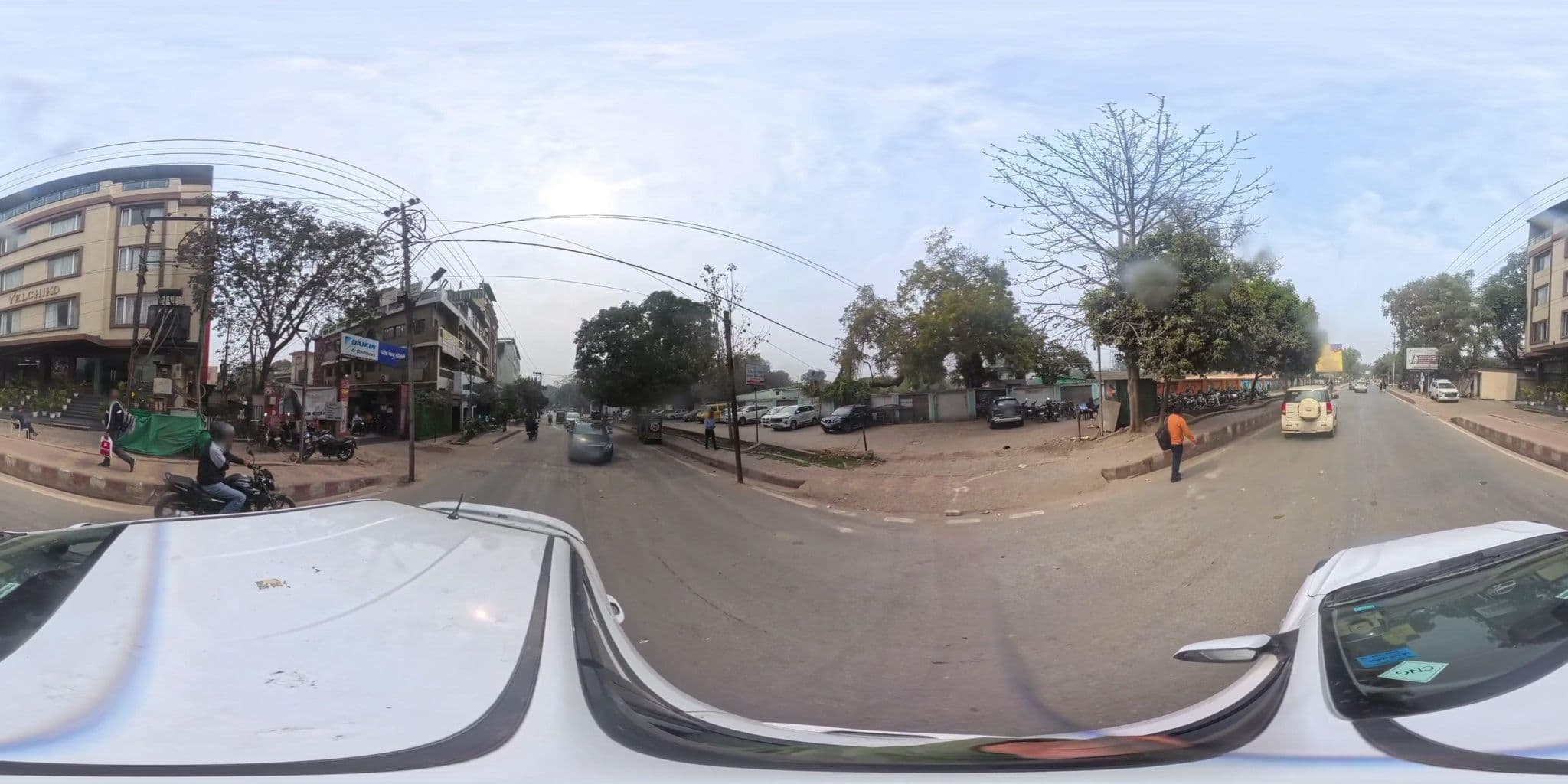 Street view near Vaibhav, Varanasi — © skysign (CC BY-SA · Mapillary)