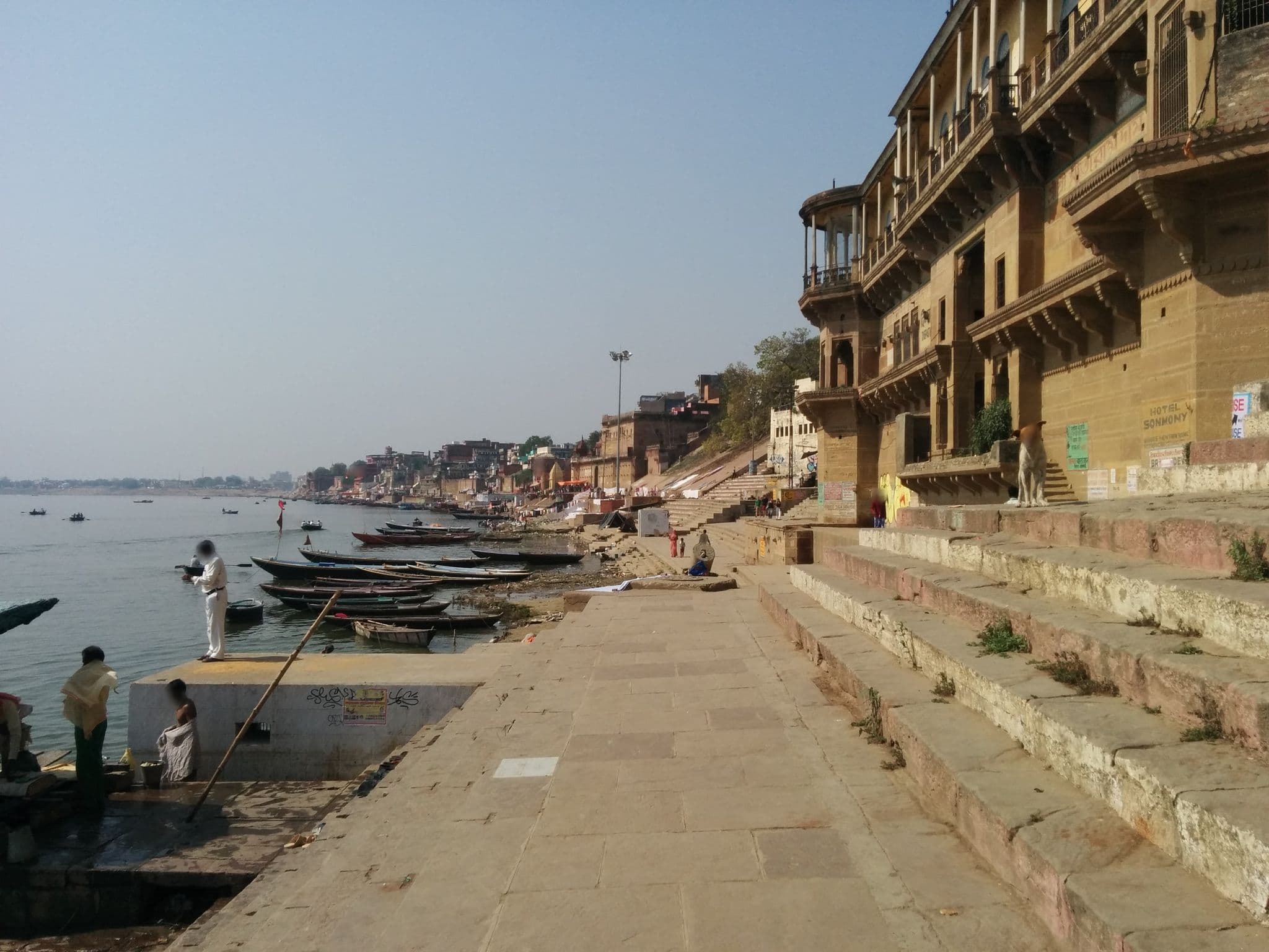 Street view near Sita GuestHouse, Varanasi — © sashazykov (CC BY-SA · Mapillary)