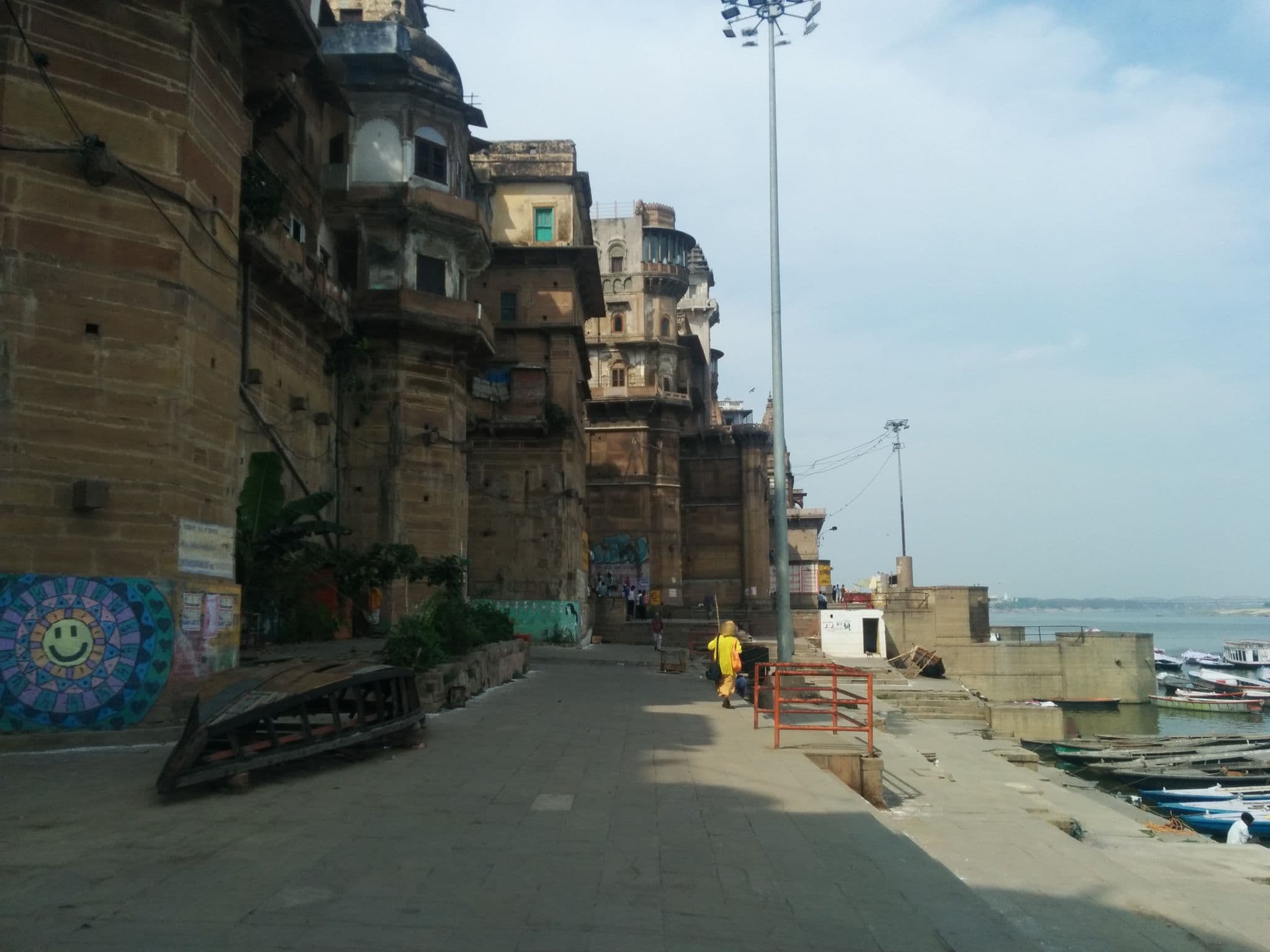 Street view near Paradise Inn Guest House, Varanasi — © sashazykov (CC BY-SA · Mapillary)