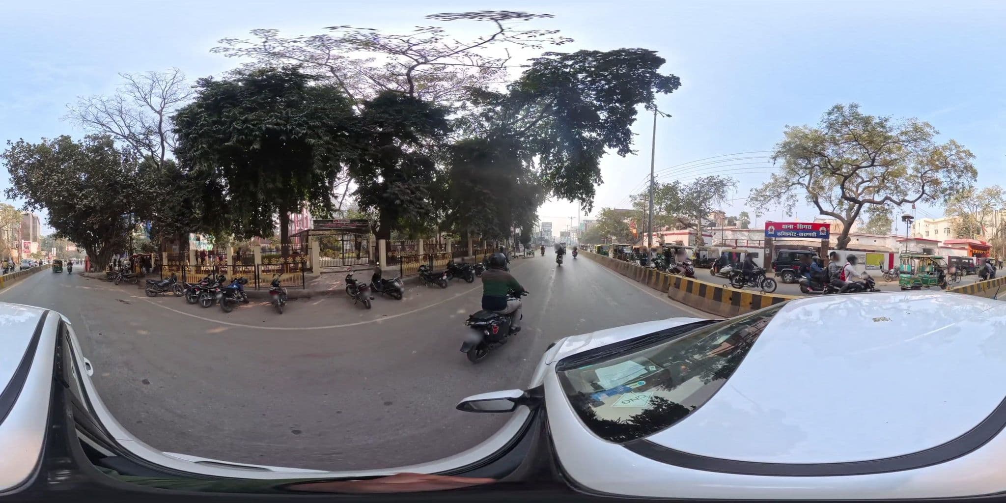 Street view near Hotel R K Grand, Varanasi — © skysign (CC BY-SA · Mapillary)