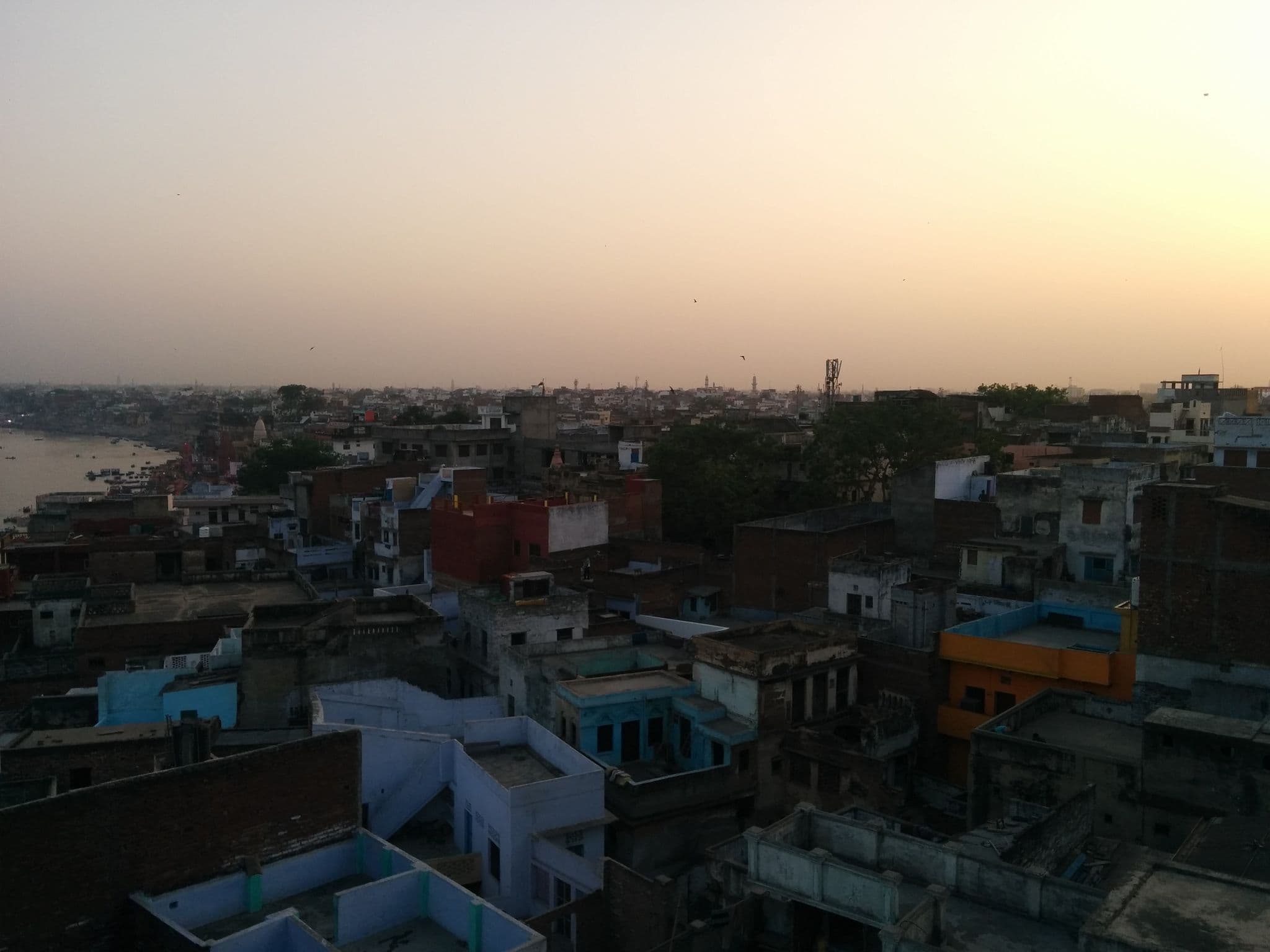Street view near Puja Guest House, Varanasi — © sashazykov (CC BY-SA · Mapillary)