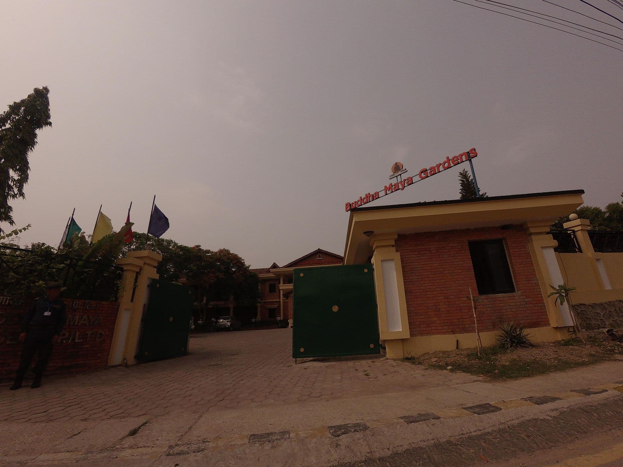 Street view near Hotel Lumbini New Cristal, Nautanwa — © gauravparajuli09 (CC BY-SA · Mapillary)