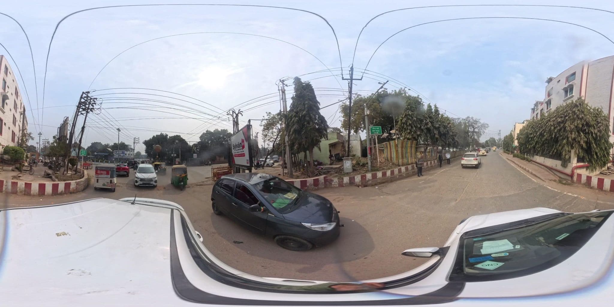 Street view near Hotel Vaibhav, Varanasi — © skysign (CC BY-SA · Mapillary)