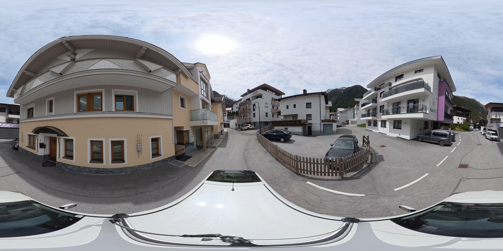 Street view near Apart Chamins, Ischgl