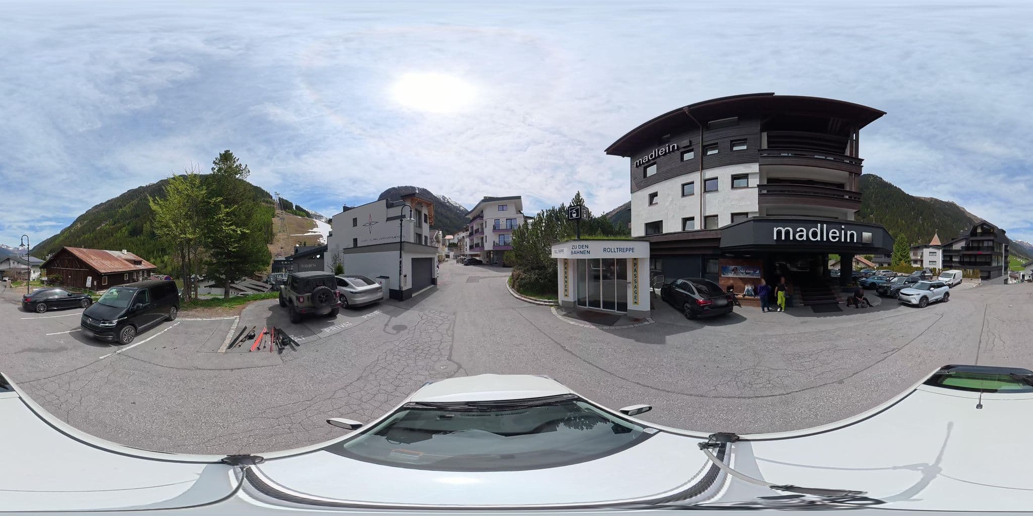 Street view near Madlein, Ischgl