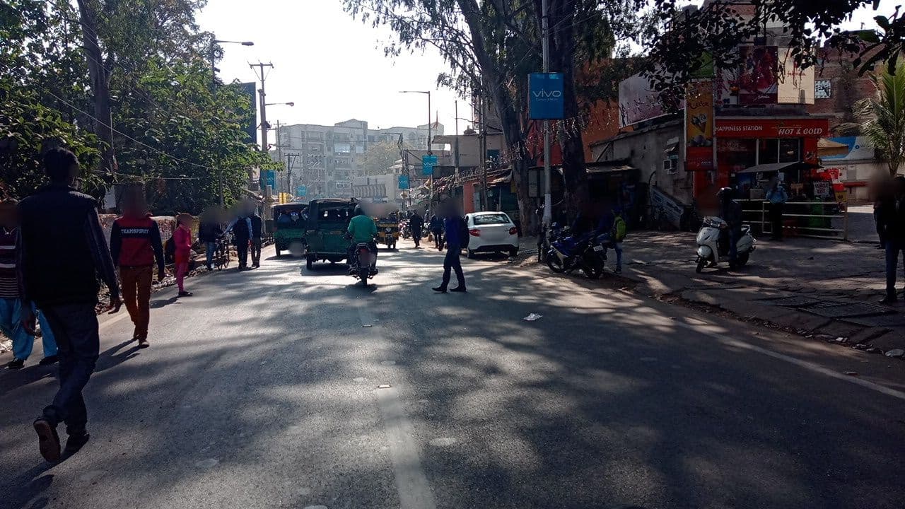 Street view near Hotel Pratap Residency-Fully Vaccinated Staff, Ranchi — © fazimi (CC BY-SA · Mapillary)