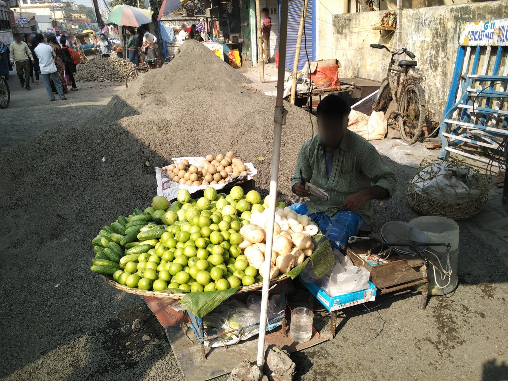 Street view near Tara Regency, Rajpur Sonarpur — © me_biswajit (CC BY-SA · Mapillary)
