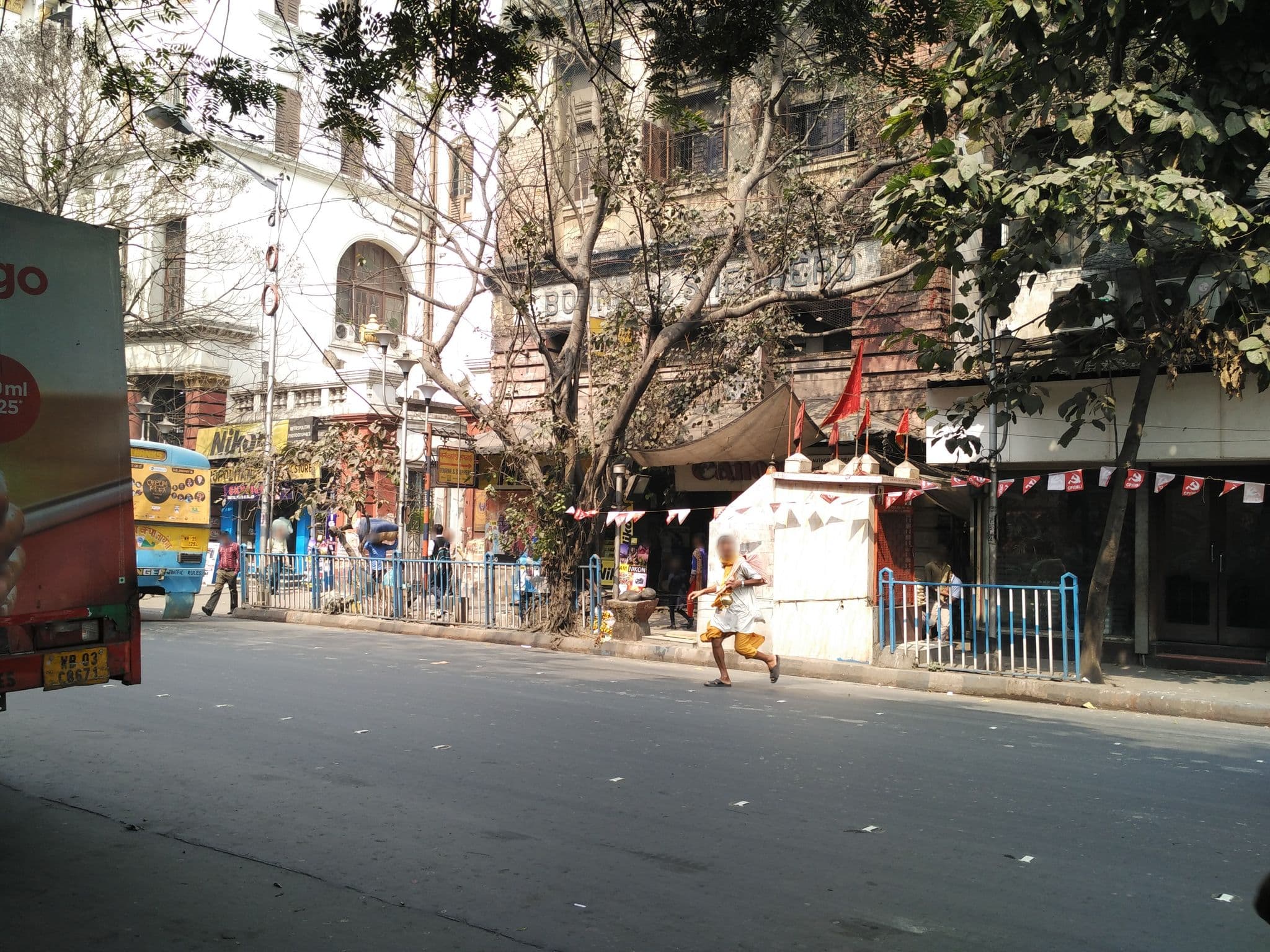 Street view near Samrat Hotel, Bara Bazar — © swarnabha_dawn (CC BY-SA · Mapillary)