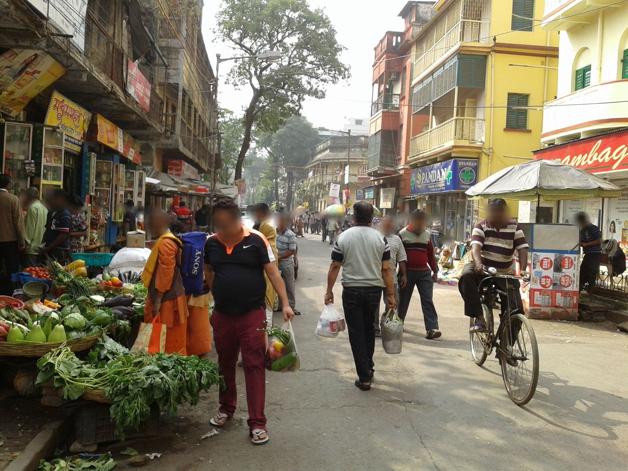 Street view near Saanti Vilas, Kolkata — © ashmita (CC BY-SA · Mapillary)
