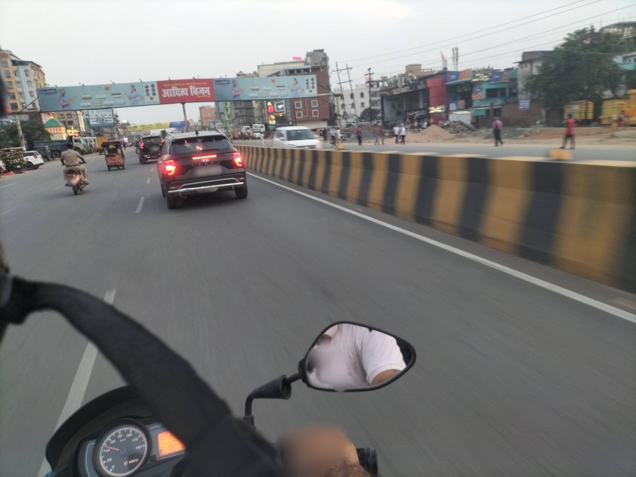 Street view near The Panache Banquets, Dinapore — © govindamb4 (CC BY-SA · Mapillary)