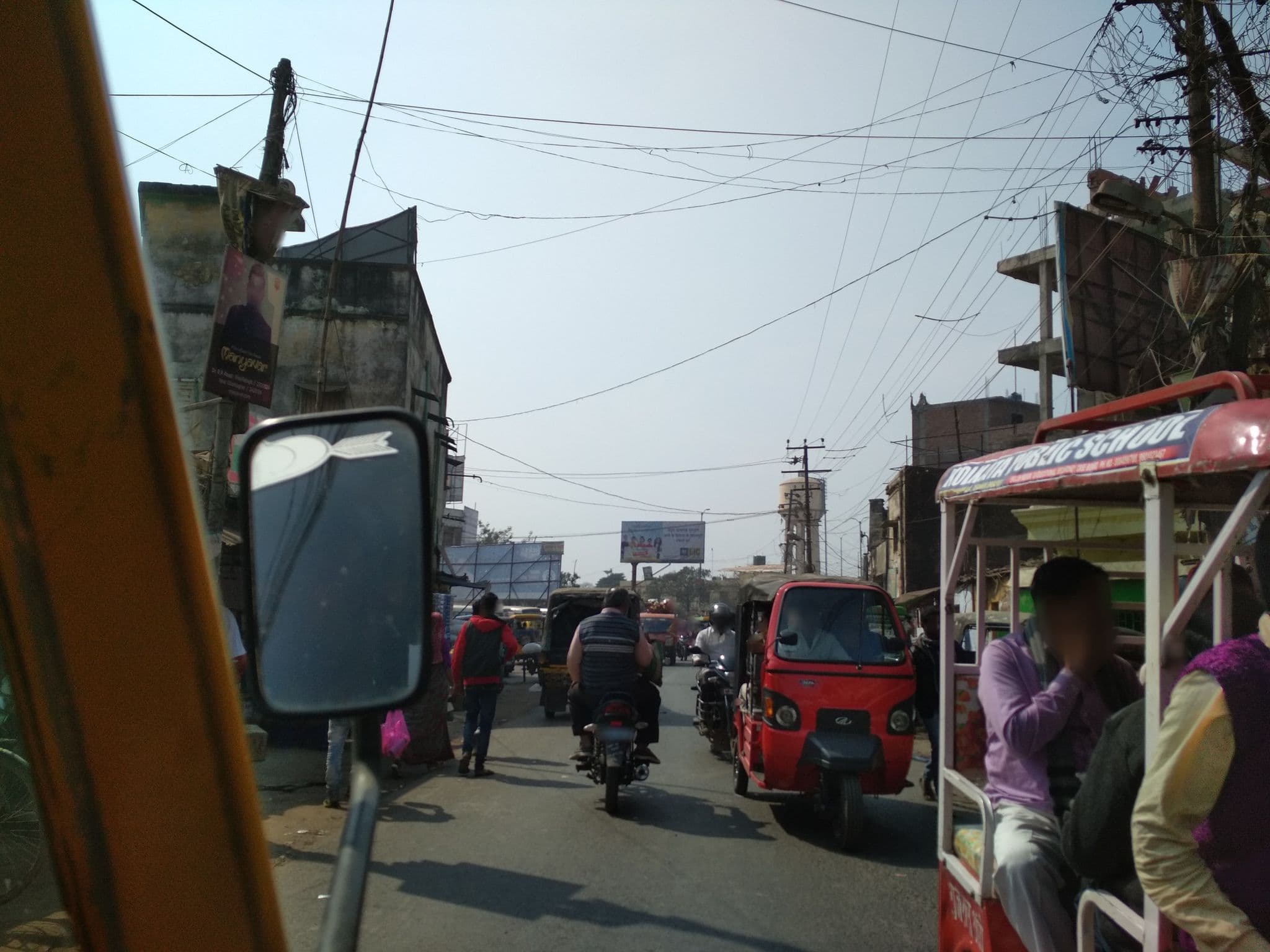 Street view near Hotel Rajhans International, Bhāgalpur — © mayank1201 (CC BY-SA · Mapillary)