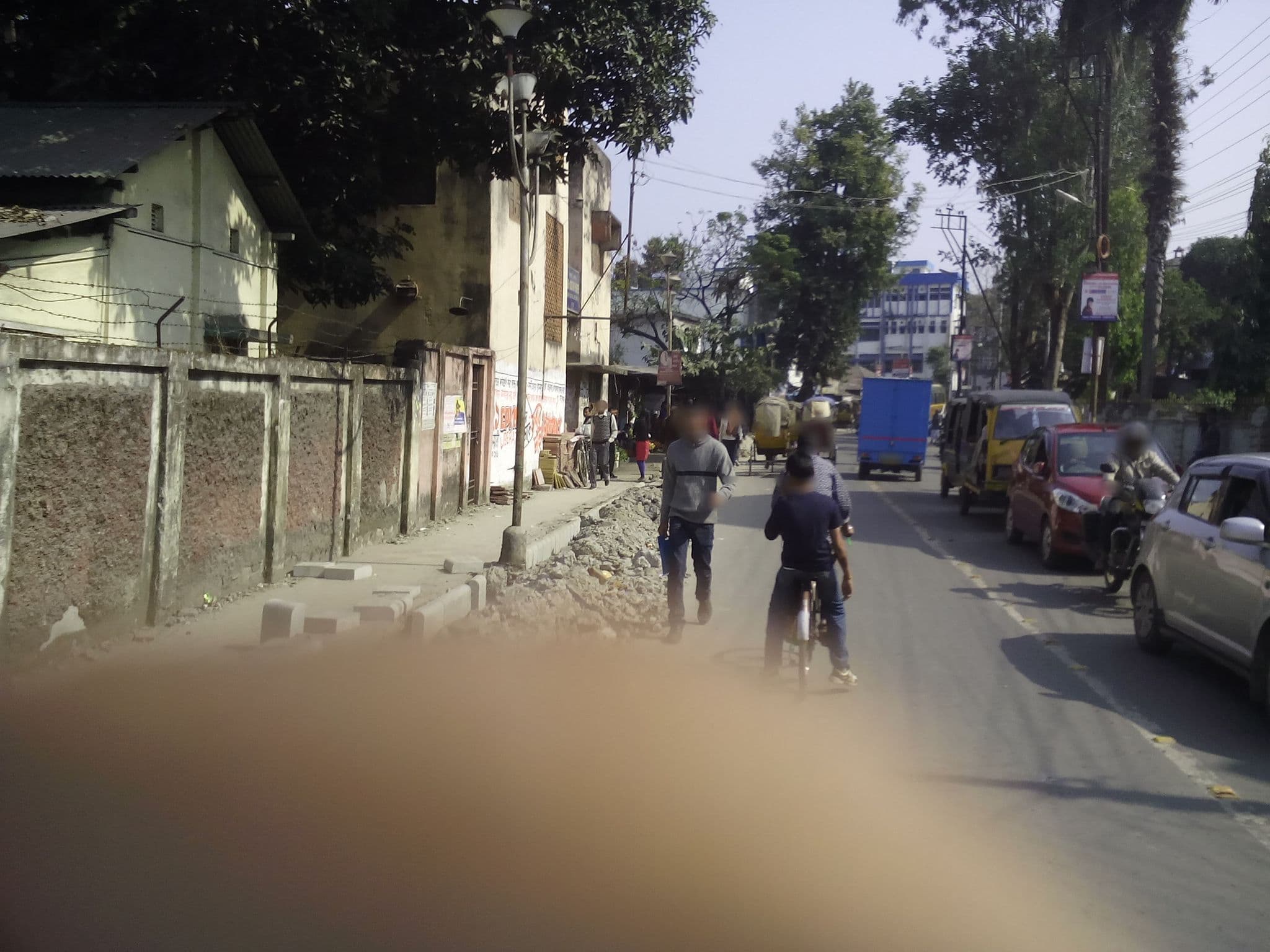 Street view near Venus Hotel, Siliguri — © rupamdey_slg (CC BY-SA · Mapillary)