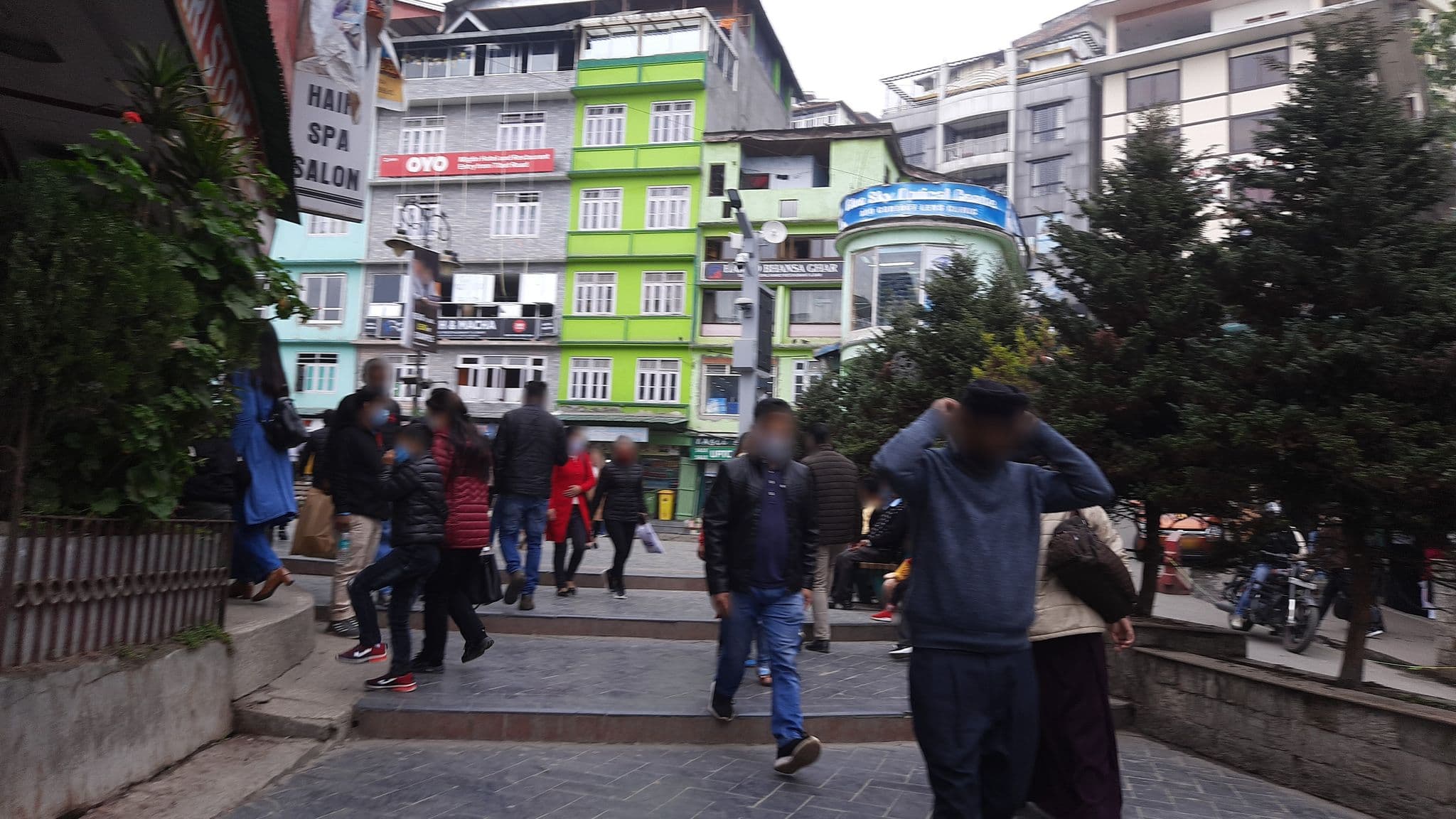 Street view near Summit Ttakshang residency hotel & spa, Gangtok — © maiti21 (CC BY-SA · Mapillary)
