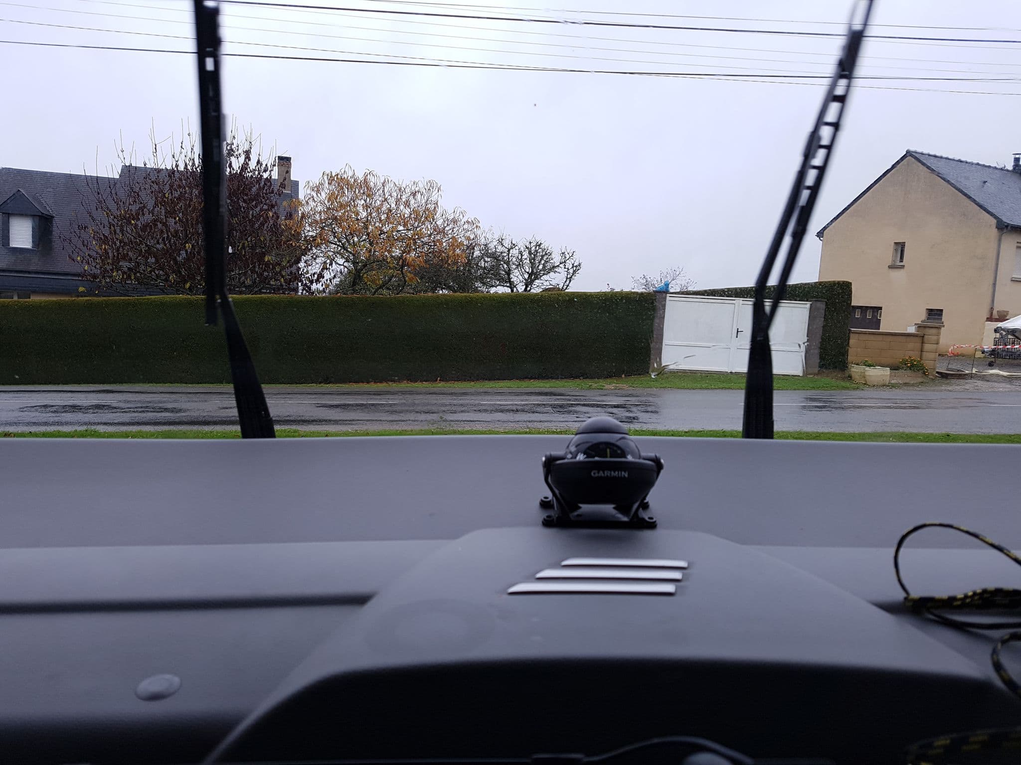 Street view near Aire La Baconnière. Espace Langerringen, La Baconnière — © bernardvoyageur (CC BY-SA · Mapillary)