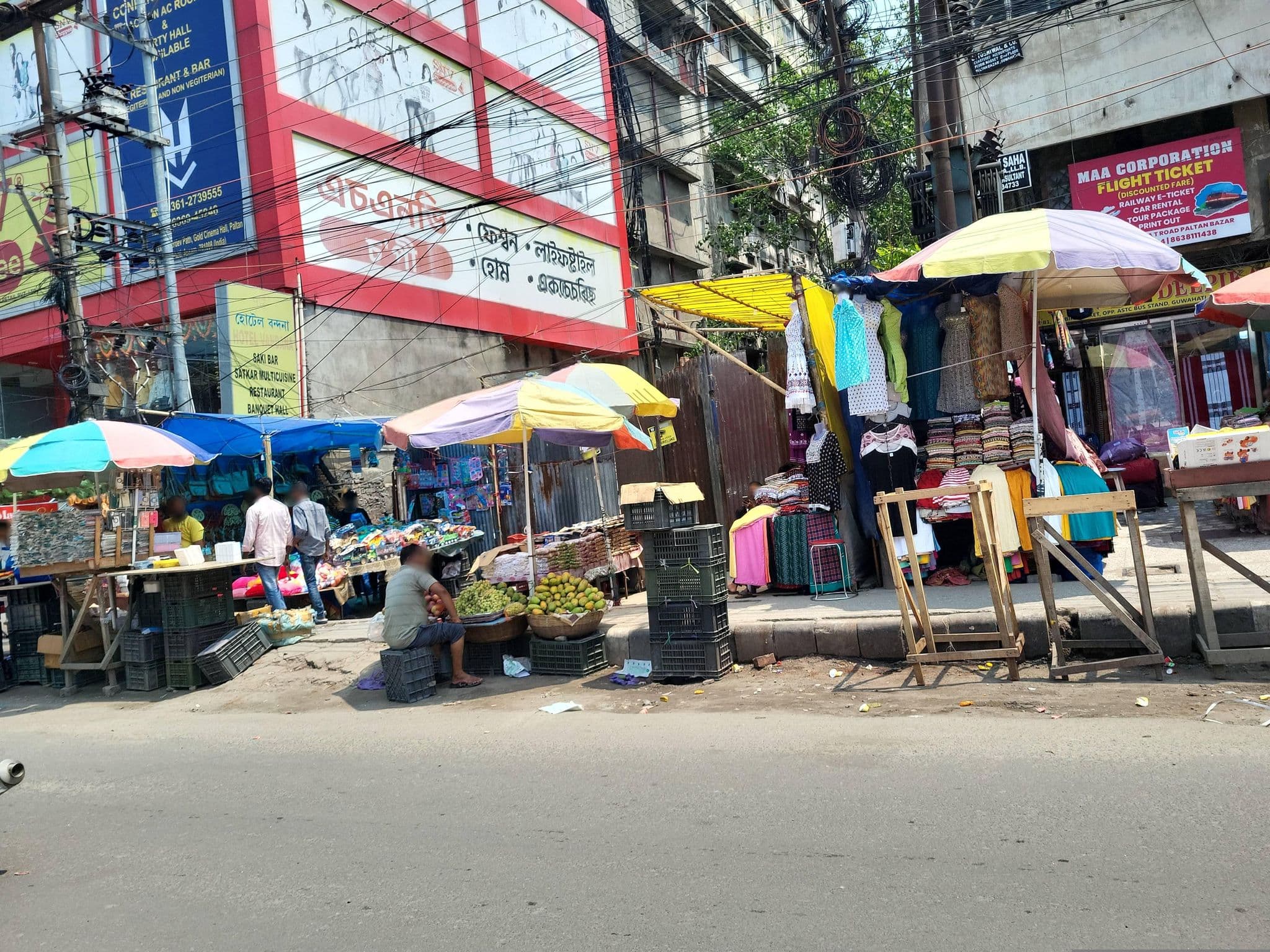 Street view near Hotel Aroma, Guwahati — © Dilcharan (CC BY-SA · Mapillary)