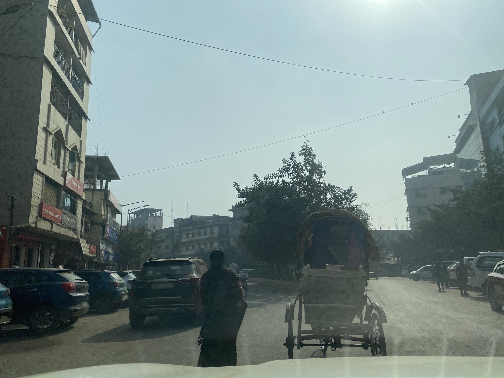 Street view near Hotel White Palace, Imphal — © buragohainu (CC BY-SA · Mapillary)