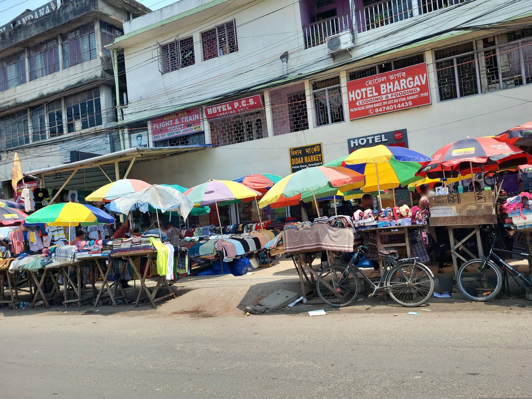 Street view near Hotel City Palace, Guwahati — © Dilcharan (CC BY-SA · Mapillary)