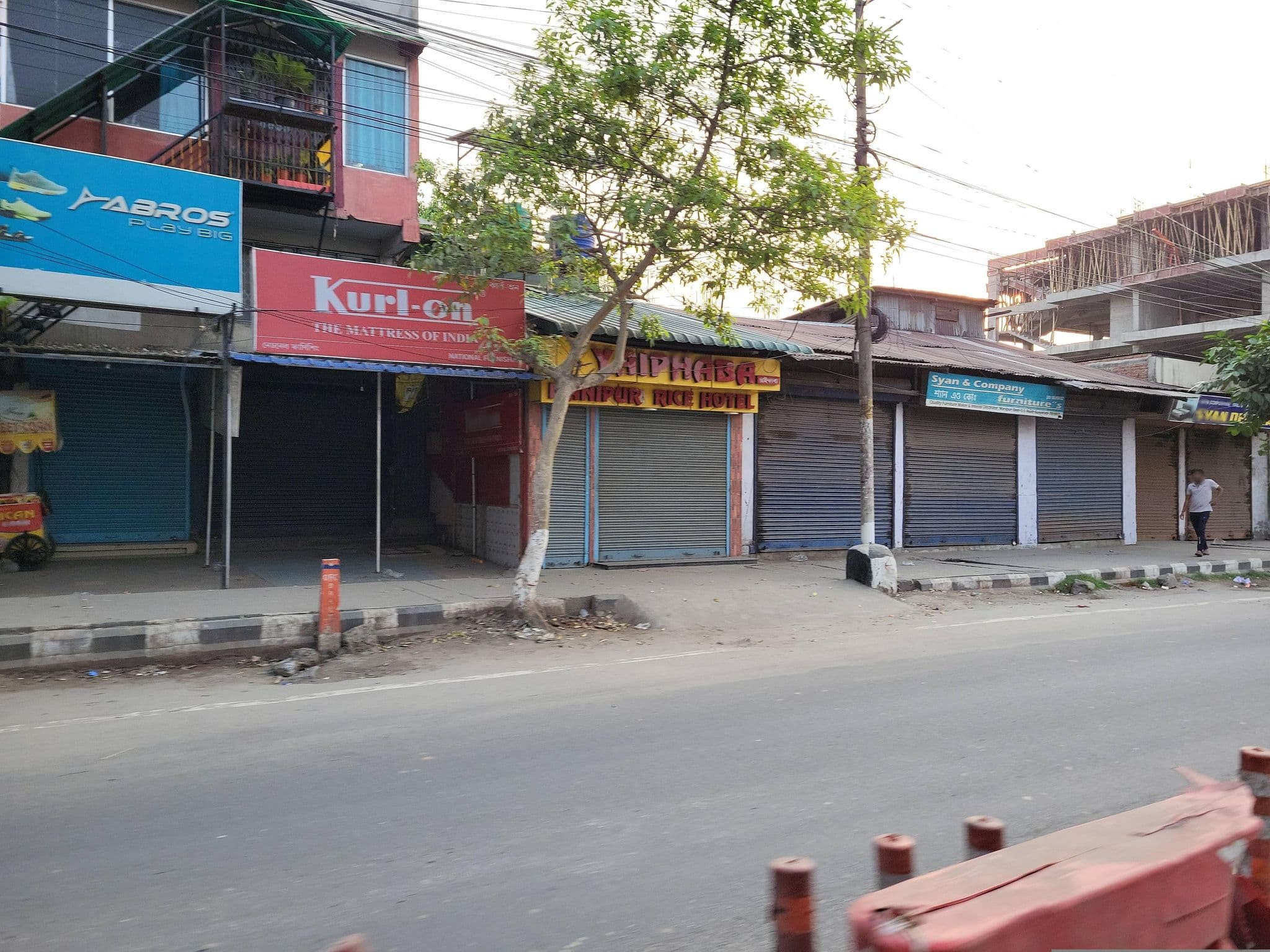 Street view near Arjuna Residency Hotel, Guwahati — © thedarklord_d (CC BY-SA · Mapillary)