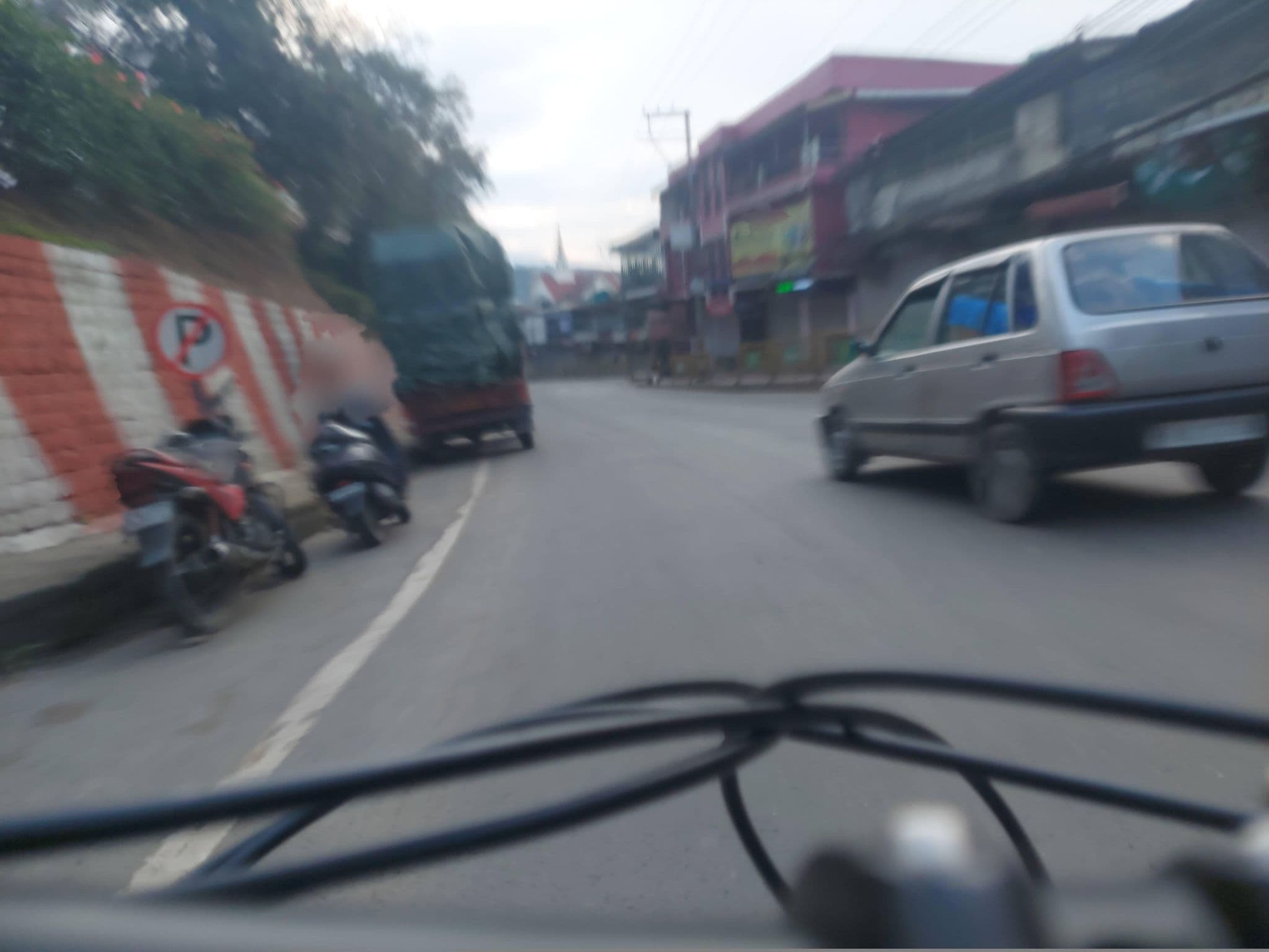 Street view near Hotel Blue Bayoo, Kohima — © Keyikedalube (CC BY-SA · Mapillary)