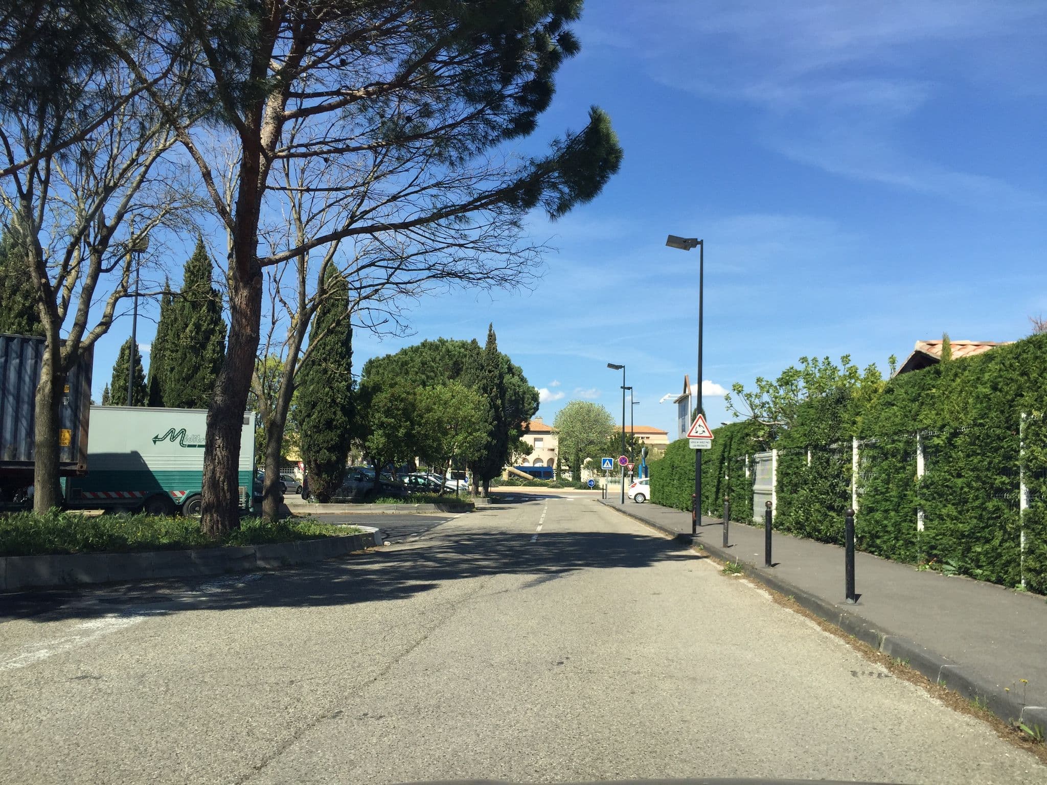 Street view near Ibis Budget, Orange — © zimmy (CC BY-SA · Mapillary)