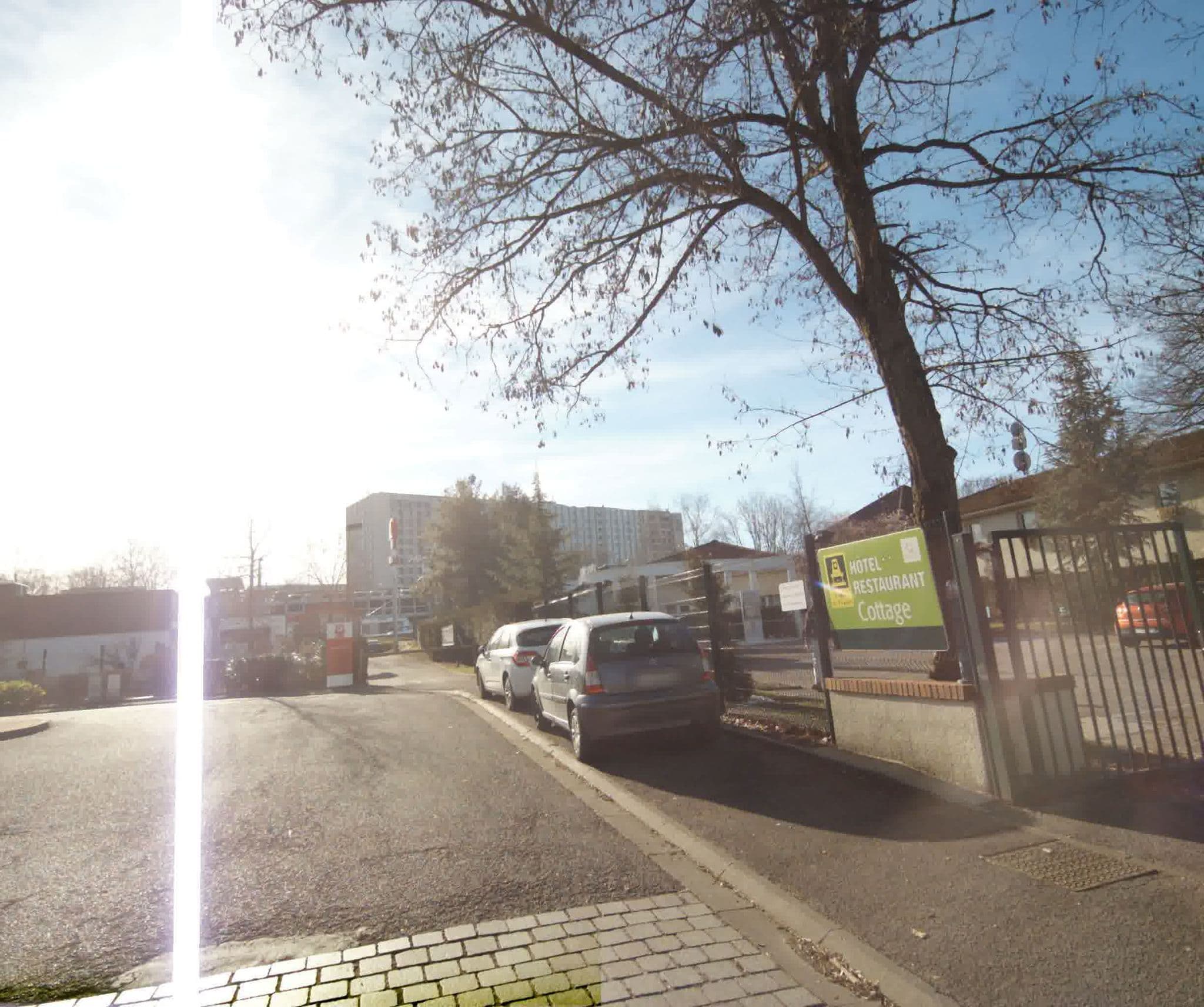 Street view near Hôtel Restaurant Cottage, Vandœuvre-lès-Nancy — © sogefi (CC BY-SA · Mapillary)