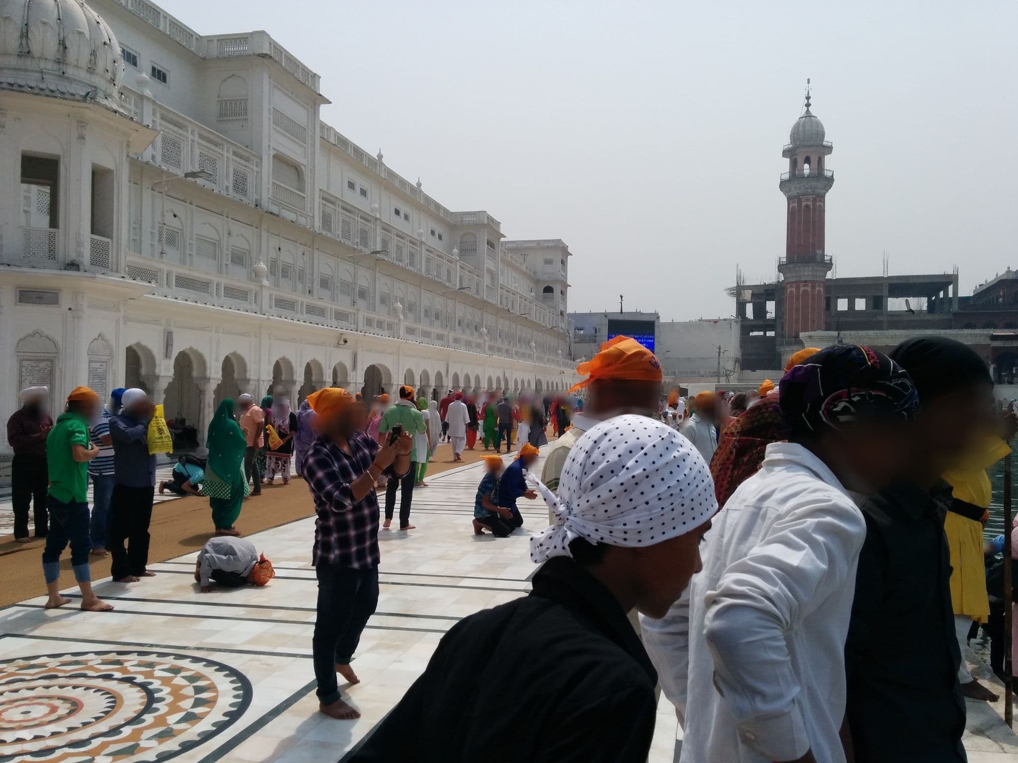 Street view near Hong Kong Hotel, Amritsar — © sashazykov (CC BY-SA · Mapillary)