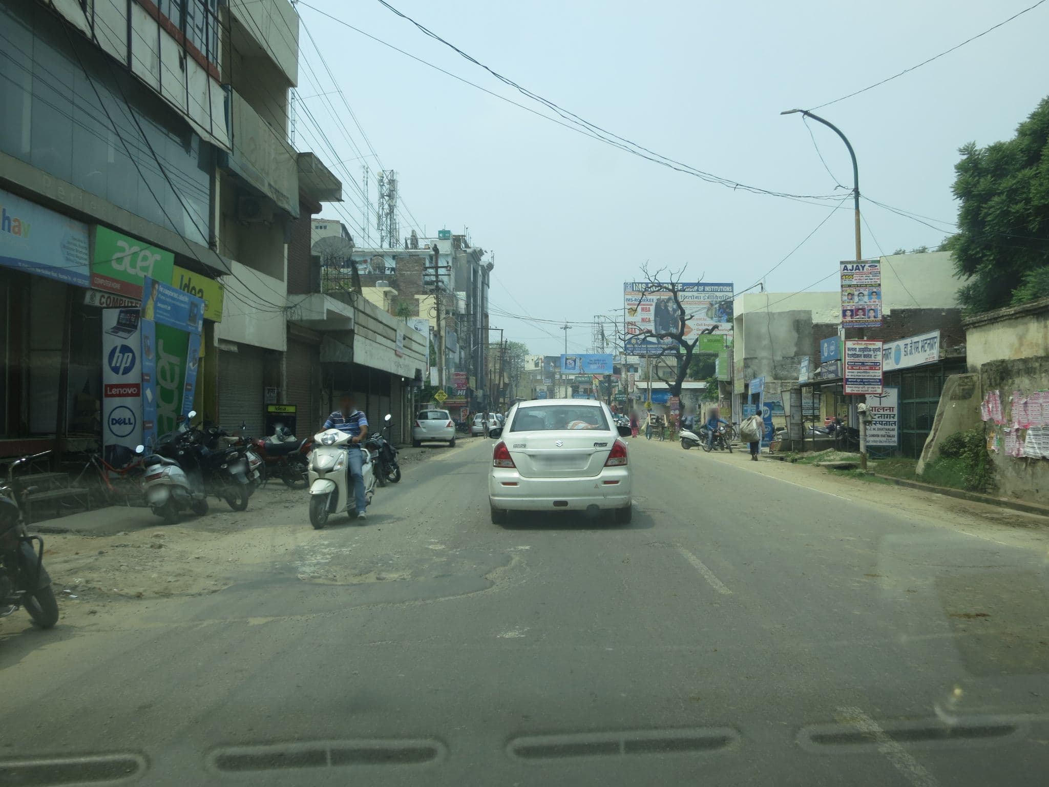 Street view near Hotel Matrachhaya, Roorkee — © lto (CC BY-SA · Mapillary)