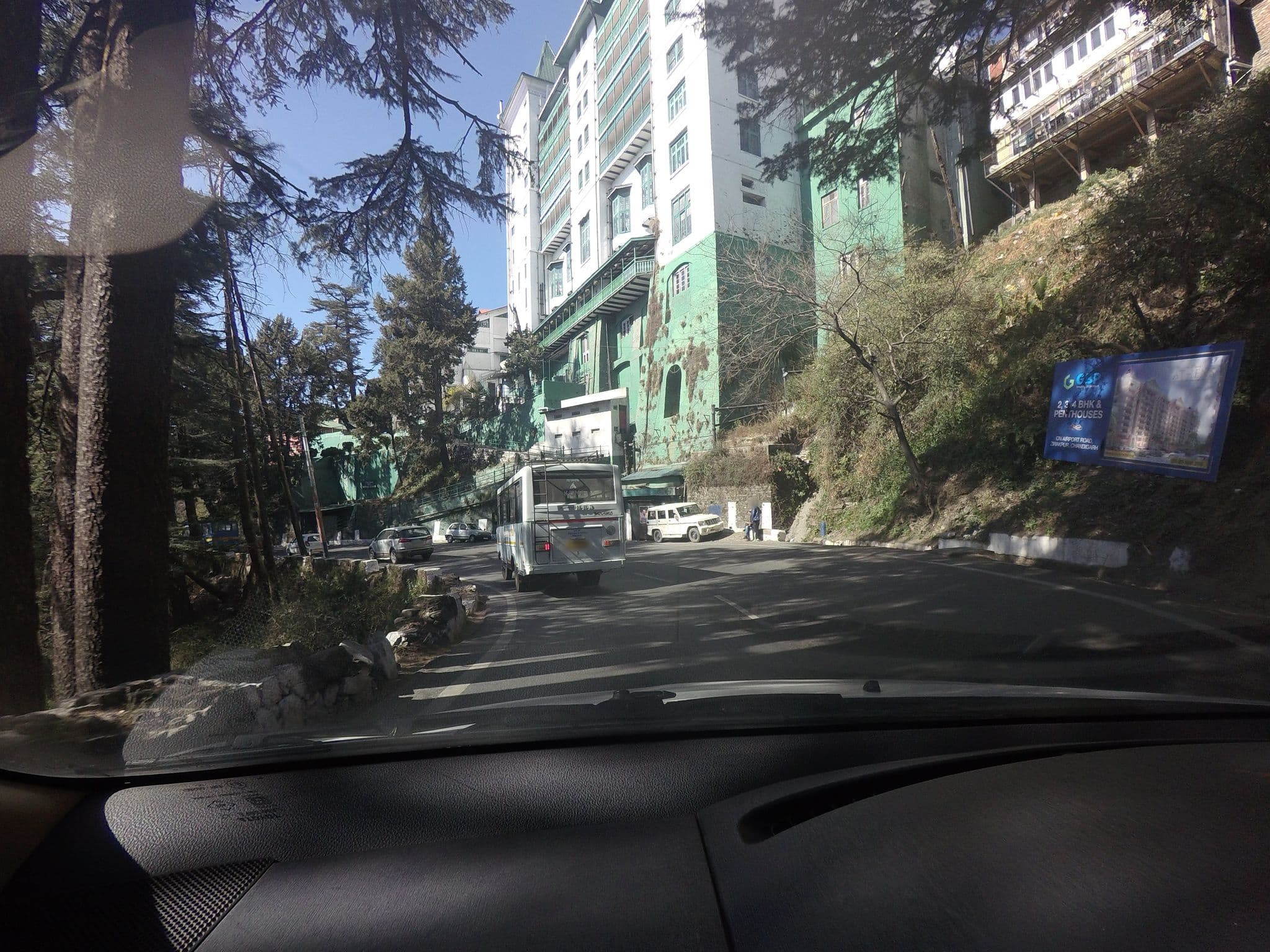 Street view near Shimla Hills Tour and Travel, Shimla — © natarajakaveeti (CC BY-SA · Mapillary)