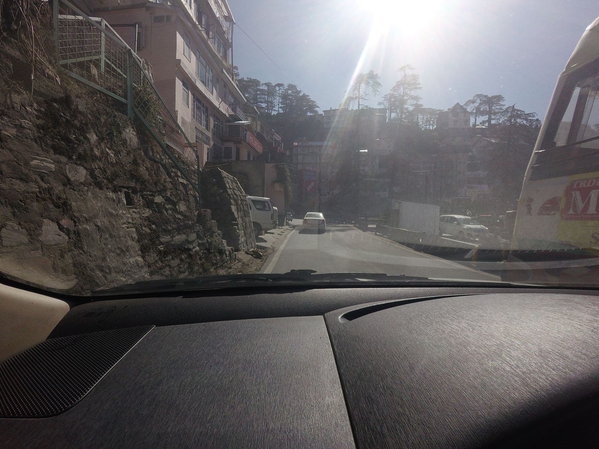 Street view near Hotel Surya, Shimla — © natarajakaveeti (CC BY-SA · Mapillary)