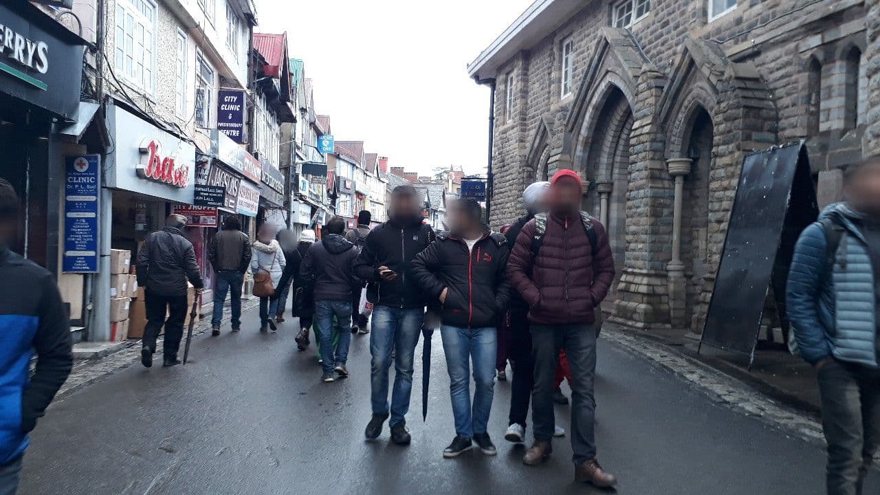 Street view near Sunview Hotel, Shimla — © maiti21 (CC BY-SA · Mapillary)