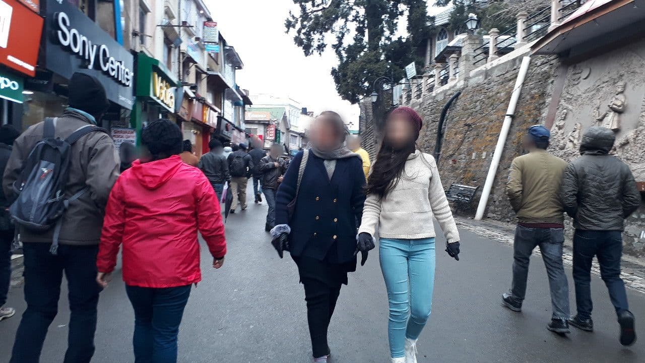 Street view near Hotel Prashant, Shimla — © maiti21 (CC BY-SA · Mapillary)