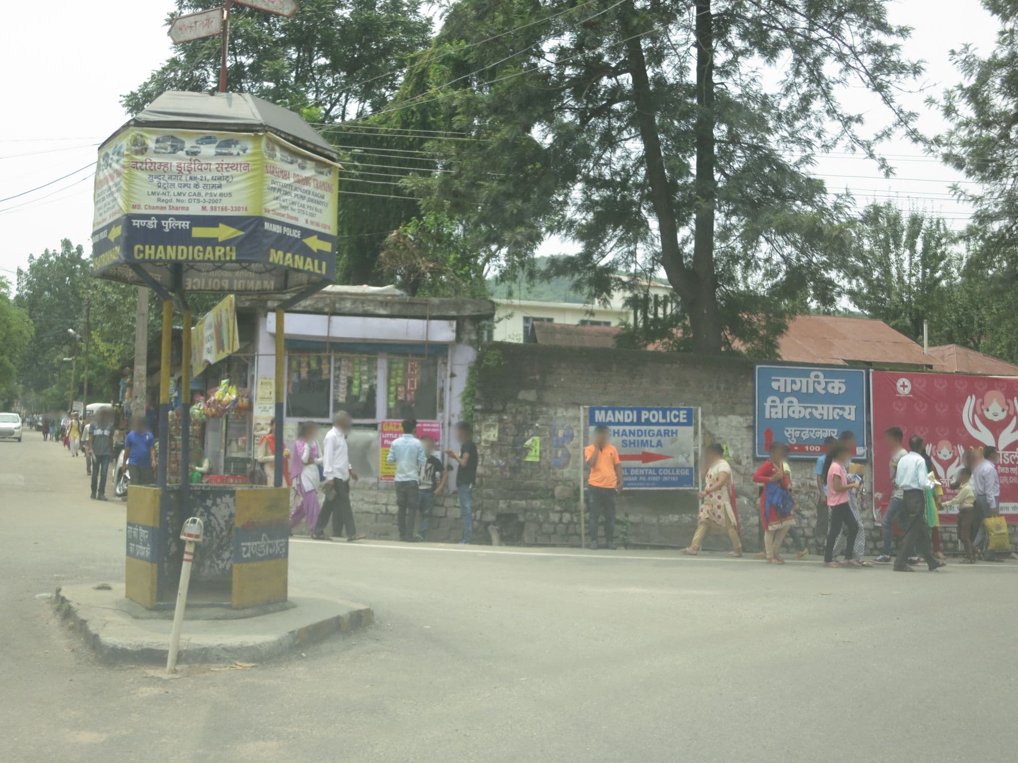 Street view near kunjam hotel, Sundarnagar — © lto (CC BY-SA · Mapillary)