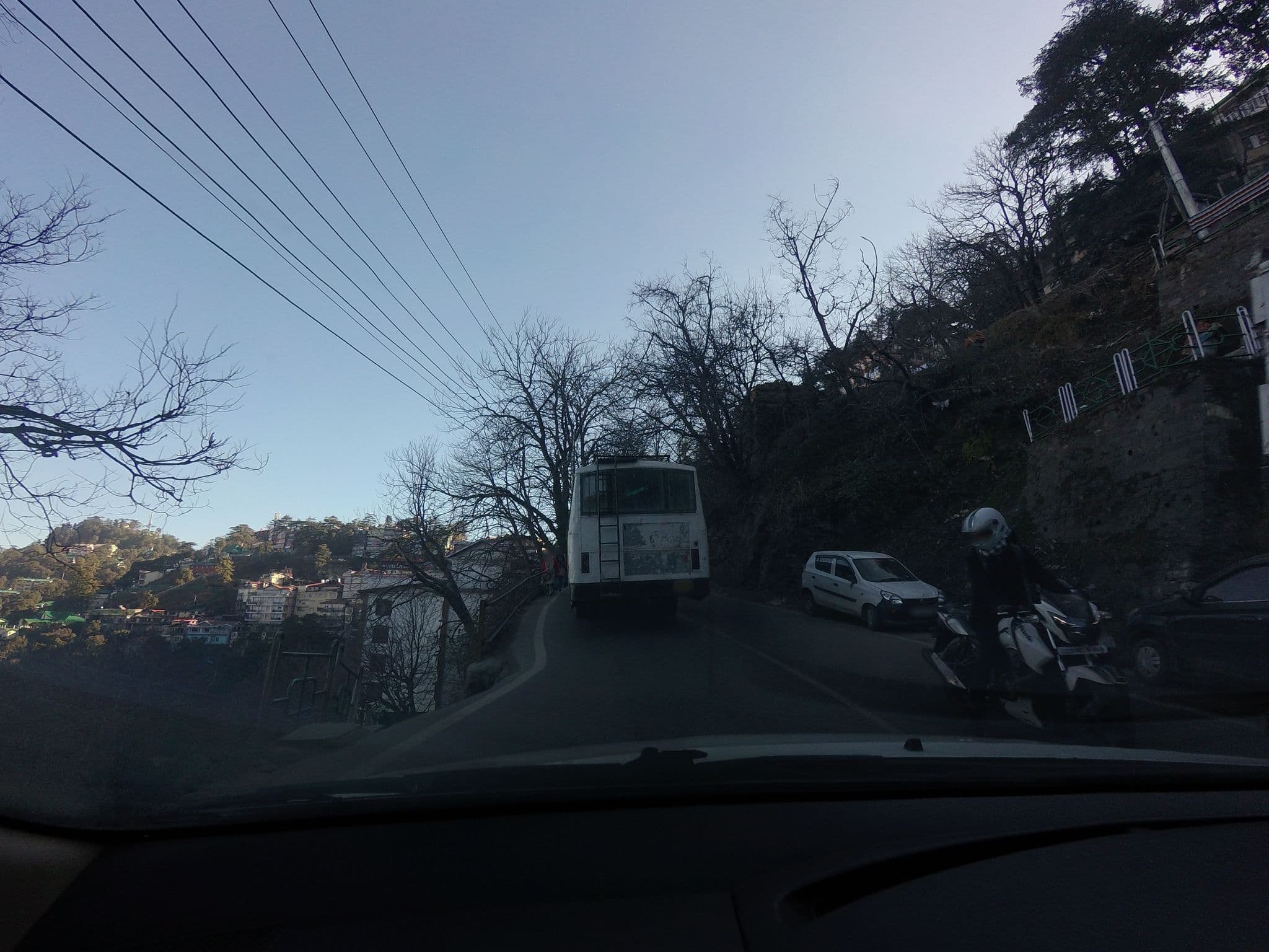 Street view near Hotel Greenland, Shimla — © natarajakaveeti (CC BY-SA · Mapillary)