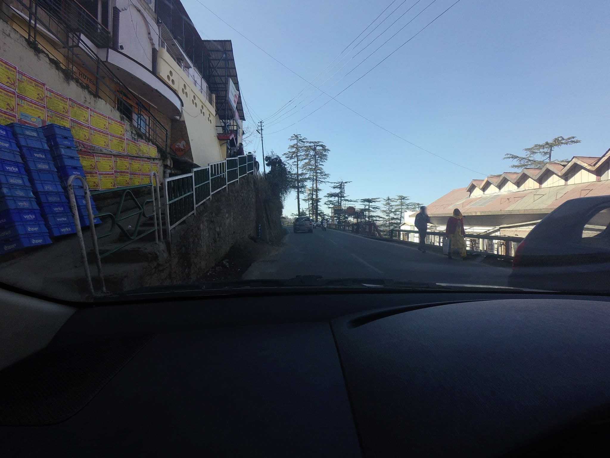 Street view near Hotel Hilltop, Shimla — © natarajakaveeti (CC BY-SA · Mapillary)