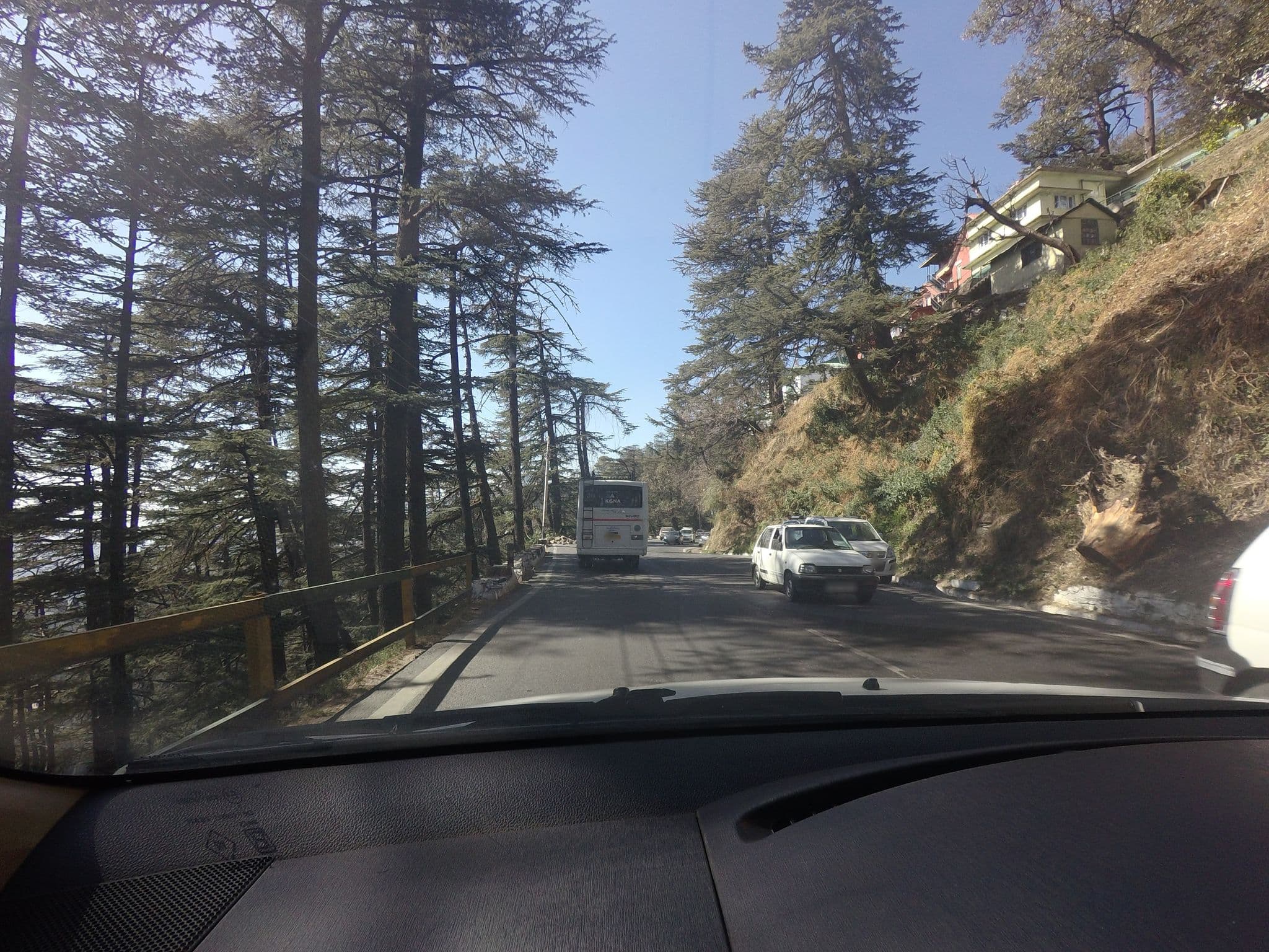 Street view near Hotel Holiday Home, Shimla — © natarajakaveeti (CC BY-SA · Mapillary)