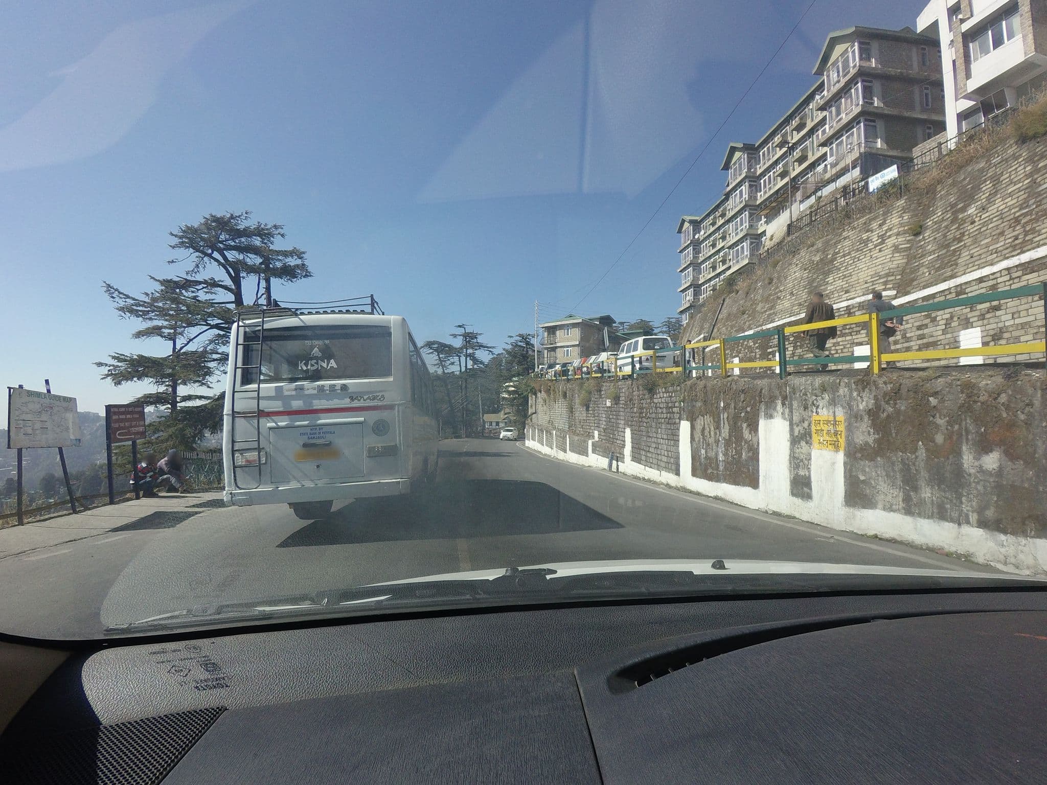 Street view near Hotel Vikrant, Shimla — © natarajakaveeti (CC BY-SA · Mapillary)