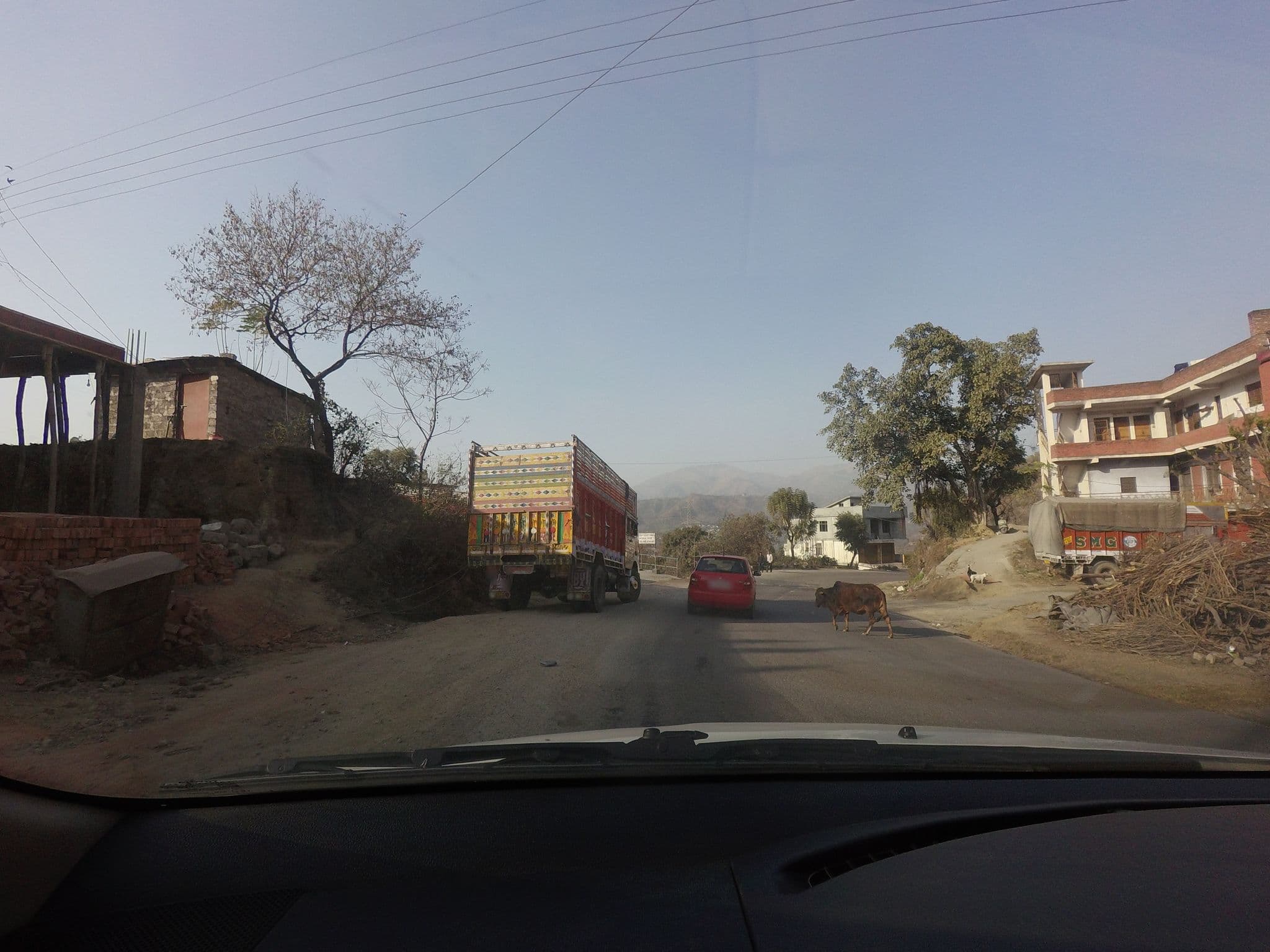 Street view near Highway Restaurant and Guest House, Ghumārwīn — © natarajakaveeti (CC BY-SA · Mapillary)