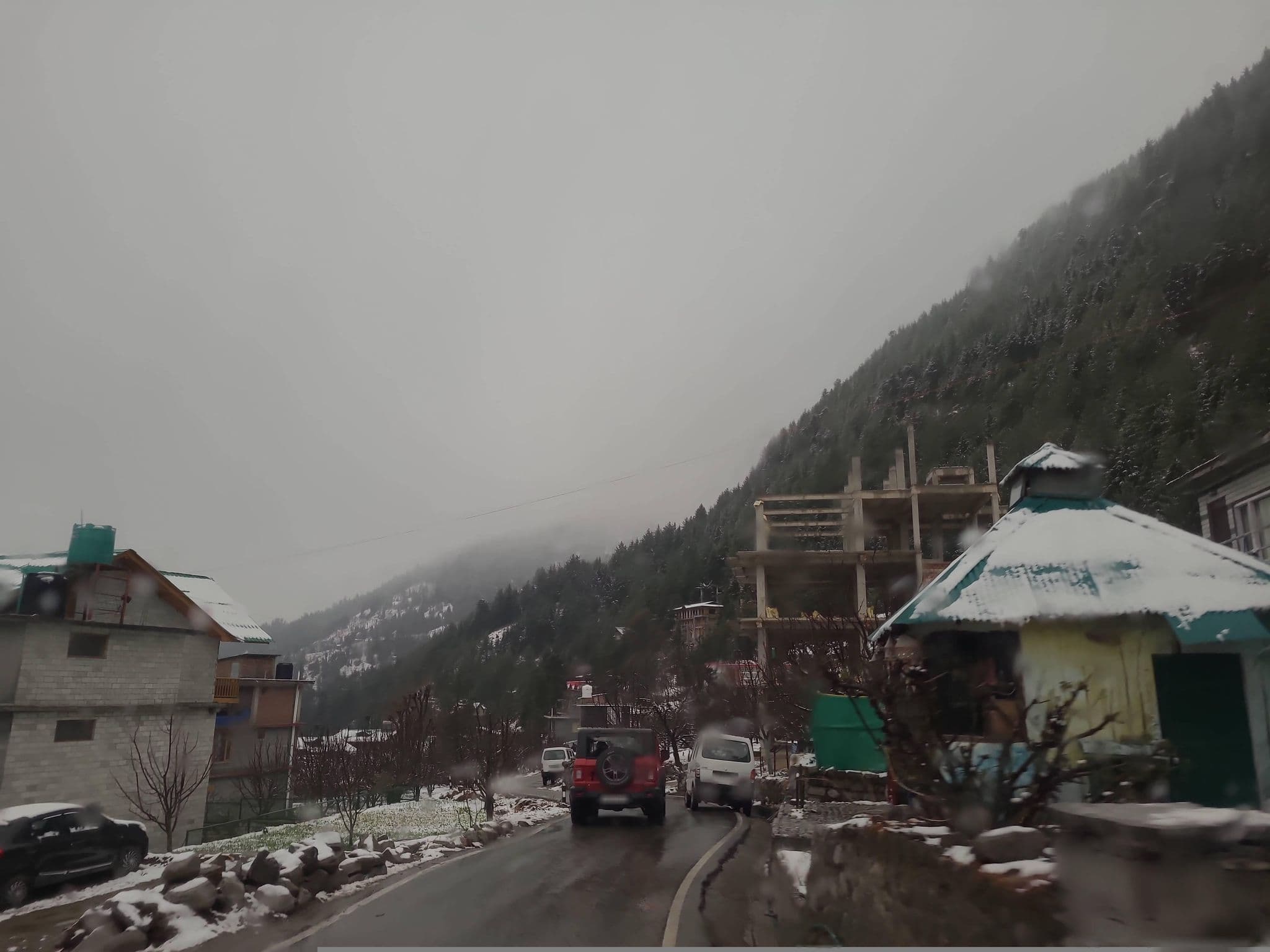 Street view near Daddy’s, Kyelang — © FAMustafa (CC BY-SA · Mapillary)