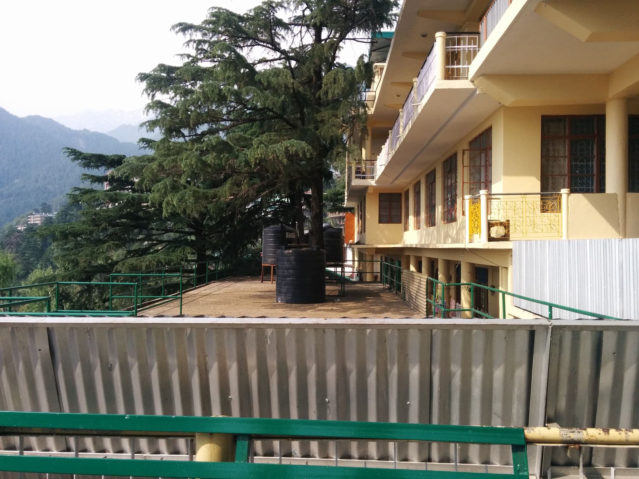 Street view near The Krishna Hotel, Dharamsala — © sashazykov (CC BY-SA · Mapillary)