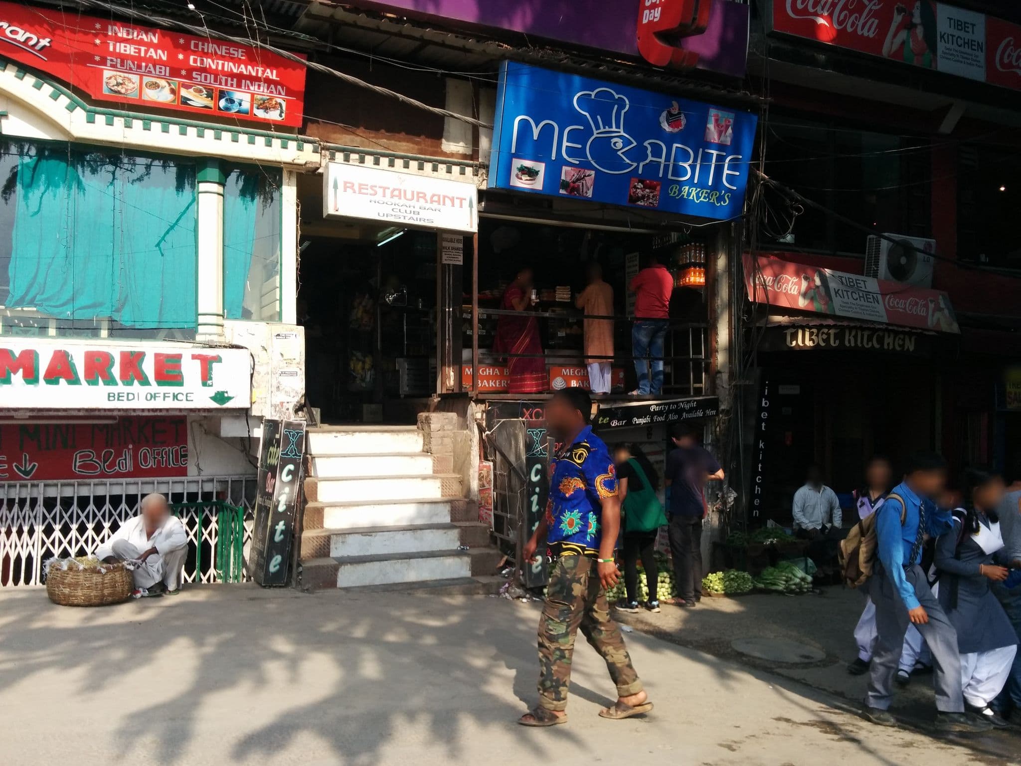 Street view near Hotel Lhasa, Dharamsala — © sashazykov (CC BY-SA · Mapillary)