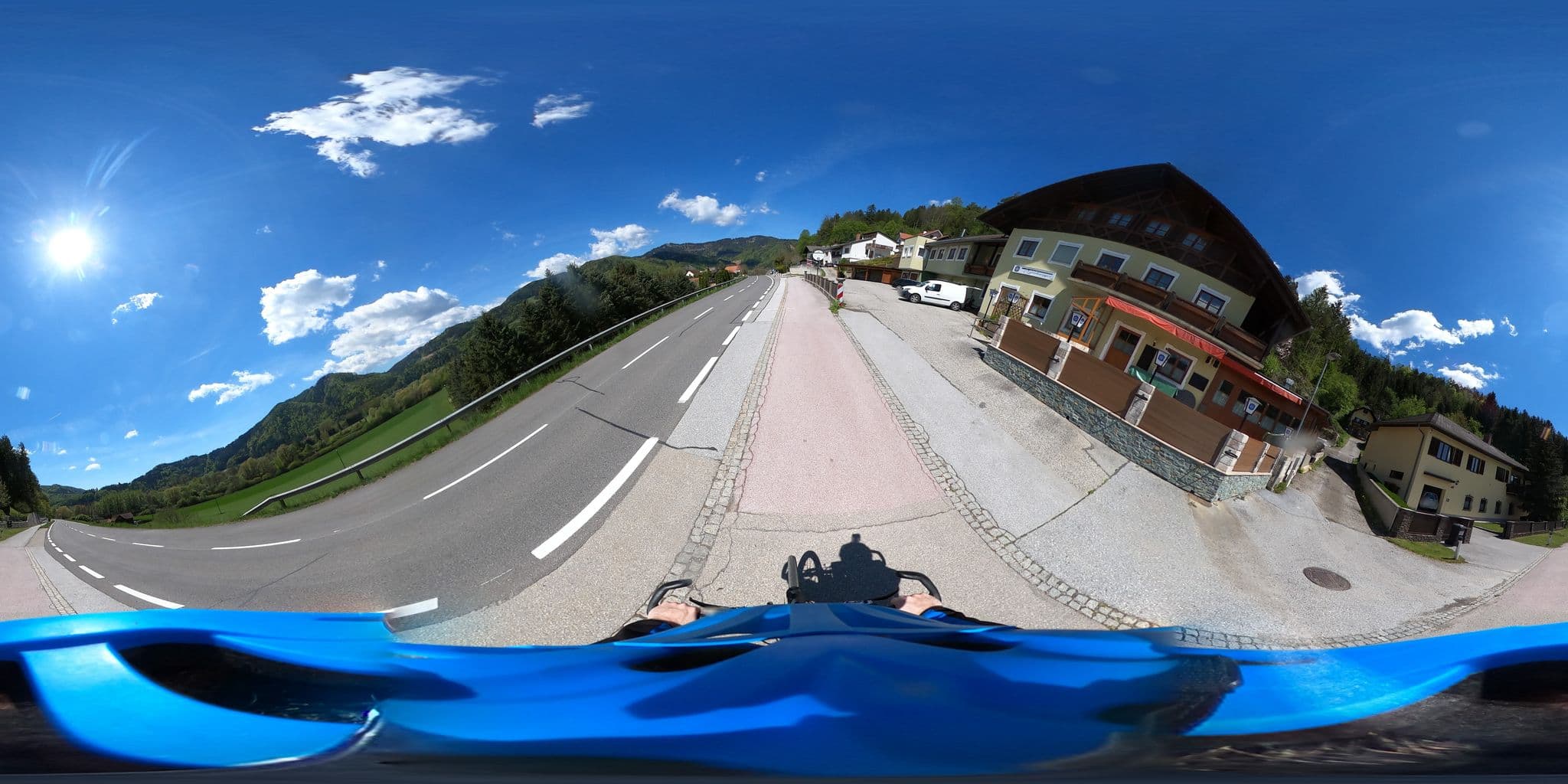 Street view near Gasthof Grabmayer, Frohnleiten — © aceini (CC BY-SA · Mapillary)